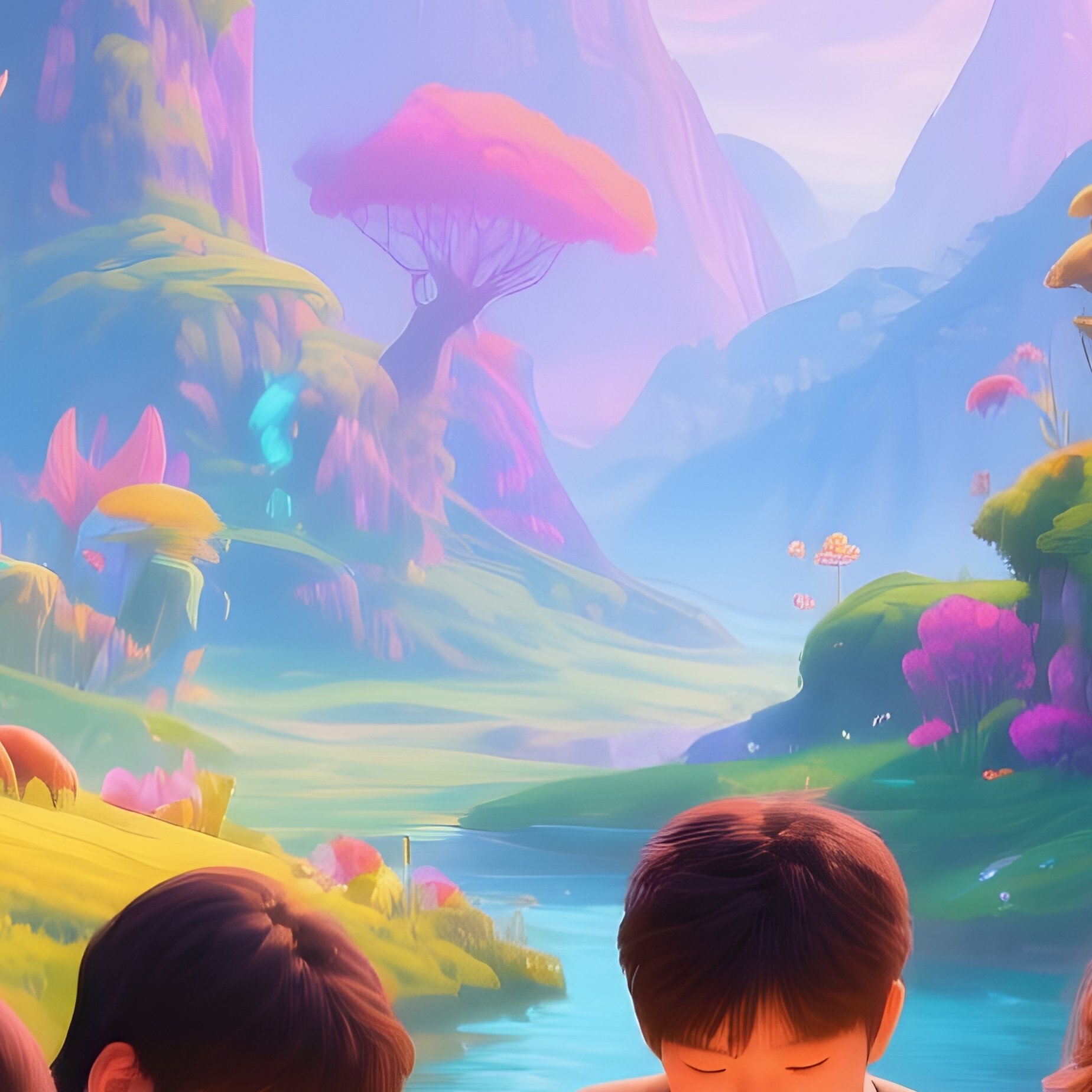 Outdoor Study Picnic Scene 2 - Full Resolution Quality Preview