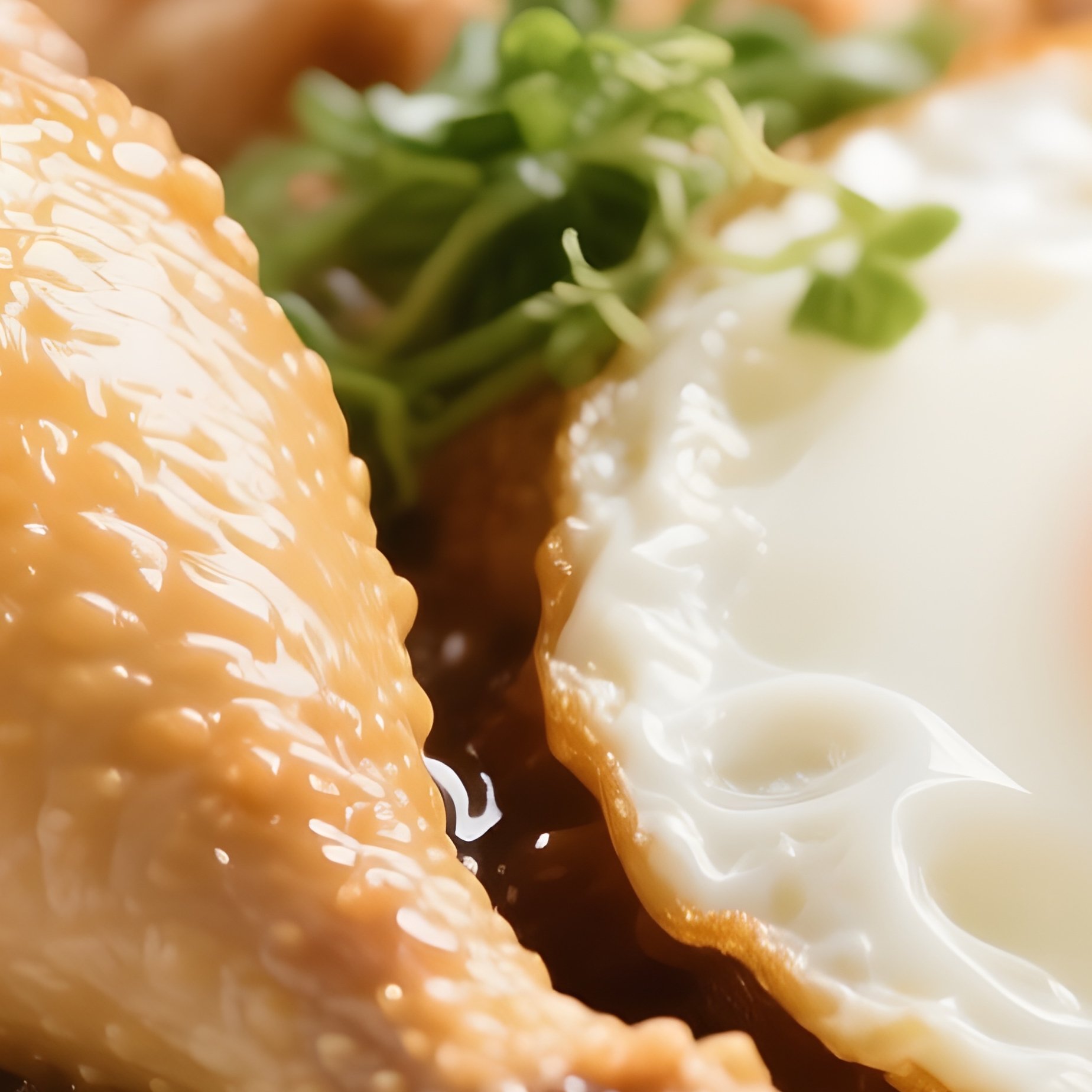 Oyakodon Chicken And Egg Simmered In Dashi And Soy Sauce, Served Over Rice - Full Resolution Quality Preview