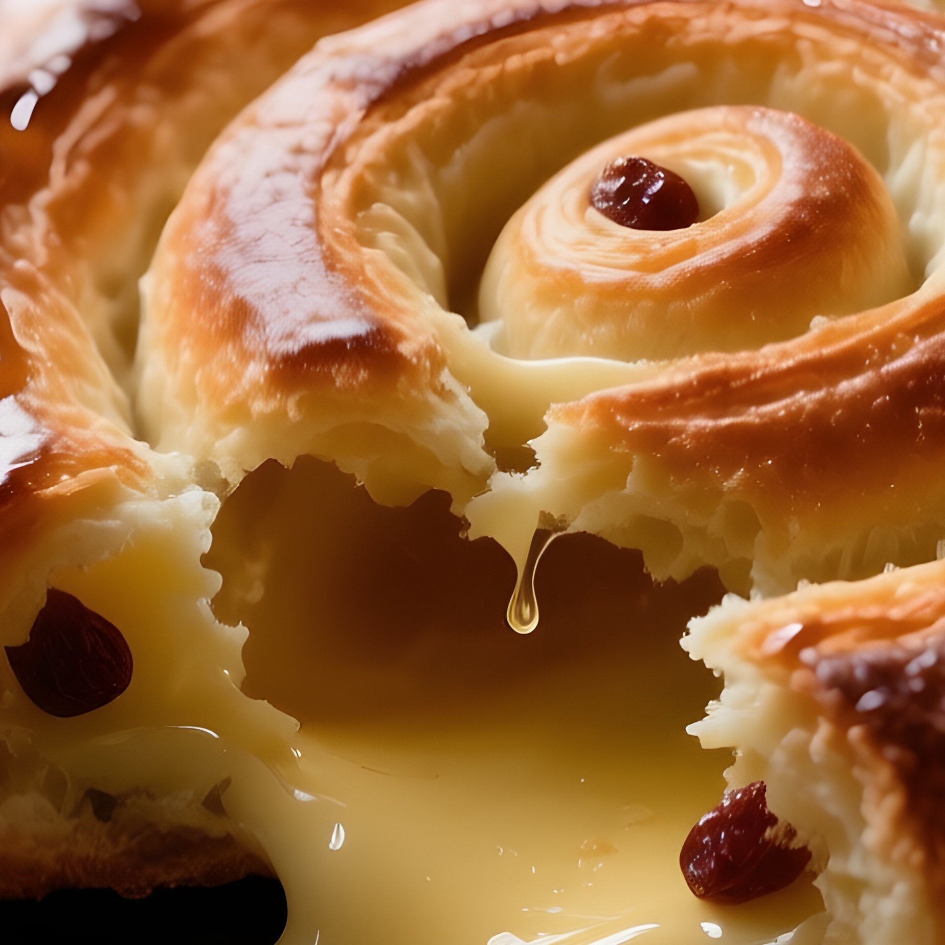 Pain Aux Raisins As A Metaphorical Painful Experience - Full Resolution Quality Preview