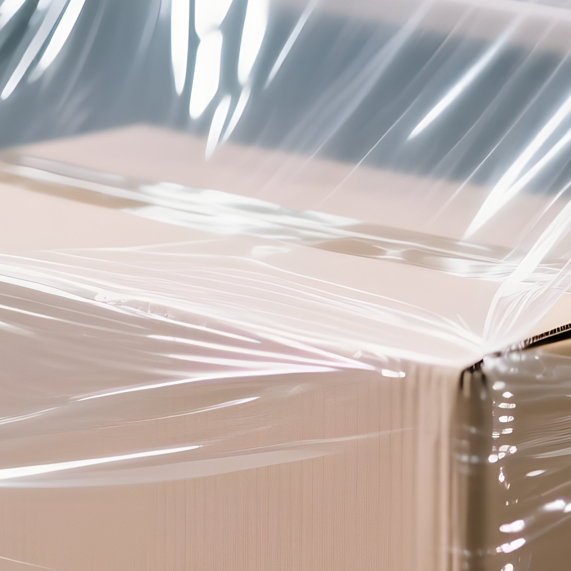 Pallet Wrapping Machine Close Up - Full Resolution Quality Preview