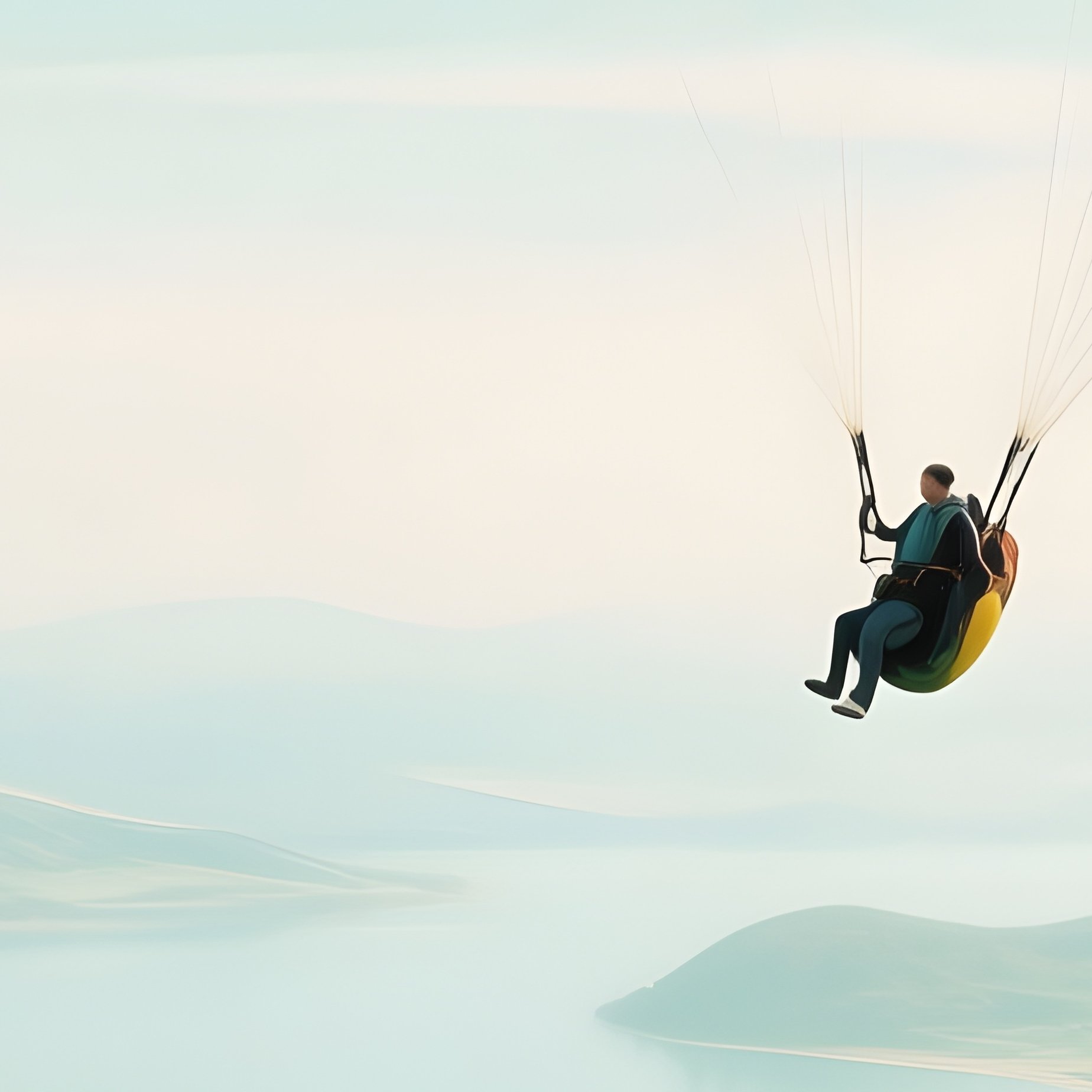 Paraglider Cloud Rift Floating Islands 3 - Full Resolution Quality Preview