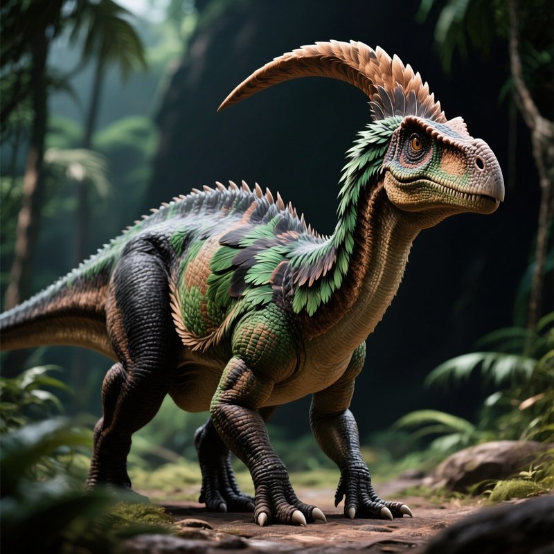 Parasaurolophus_Dinosaur_Rendering