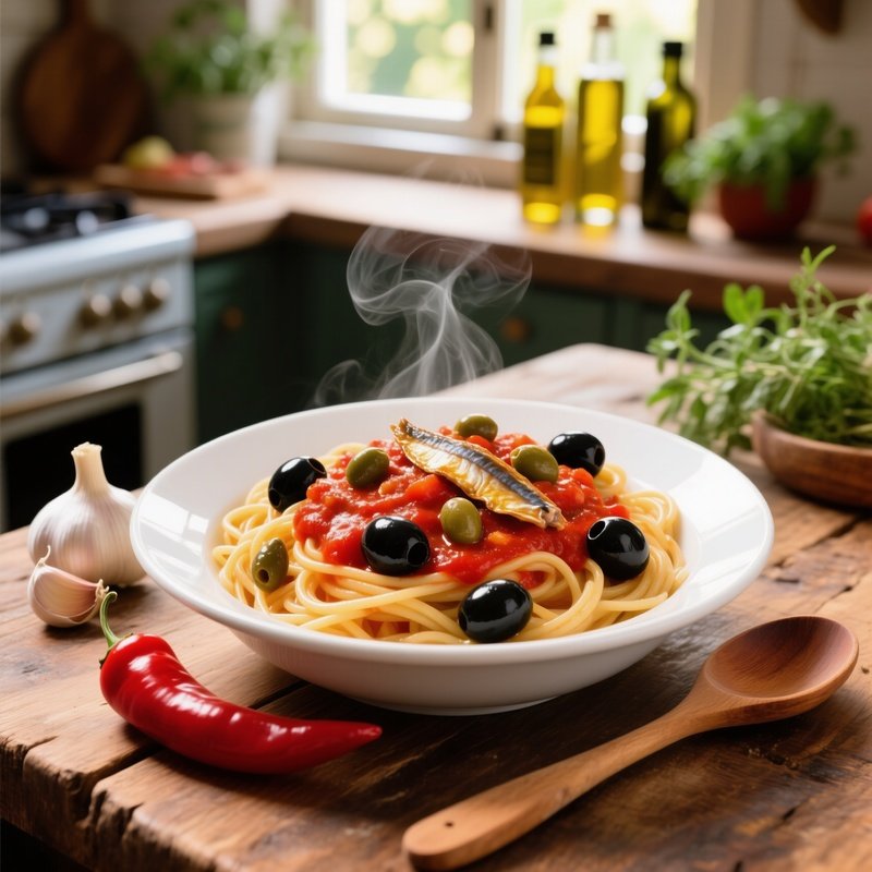 Pasta Alla Putanesca Recipe