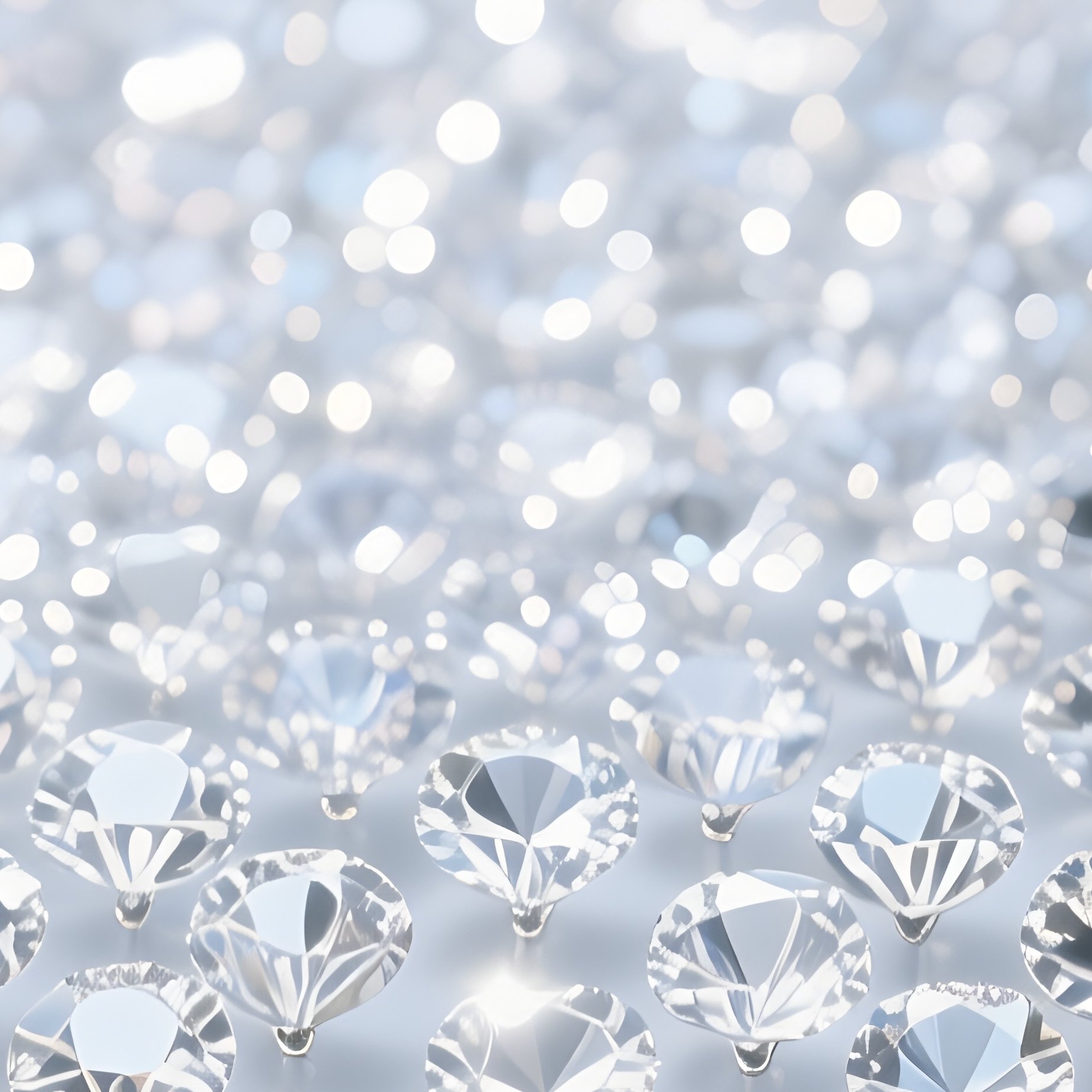 Pave Setting Diamonds No Metal - Full Resolution Quality Preview