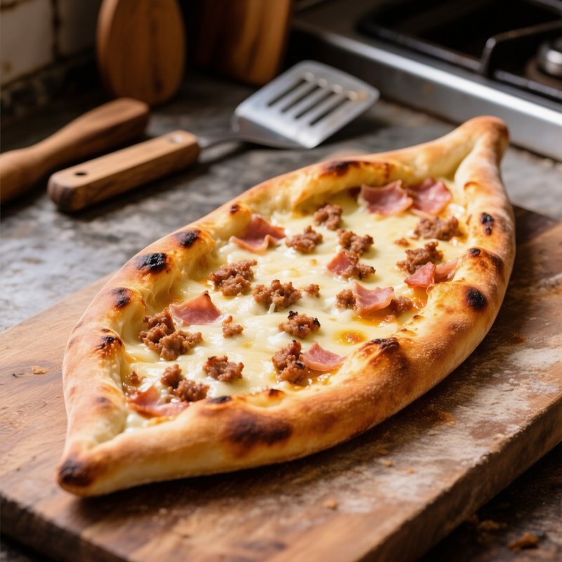 Peinirli Turkish Pide Pizza
