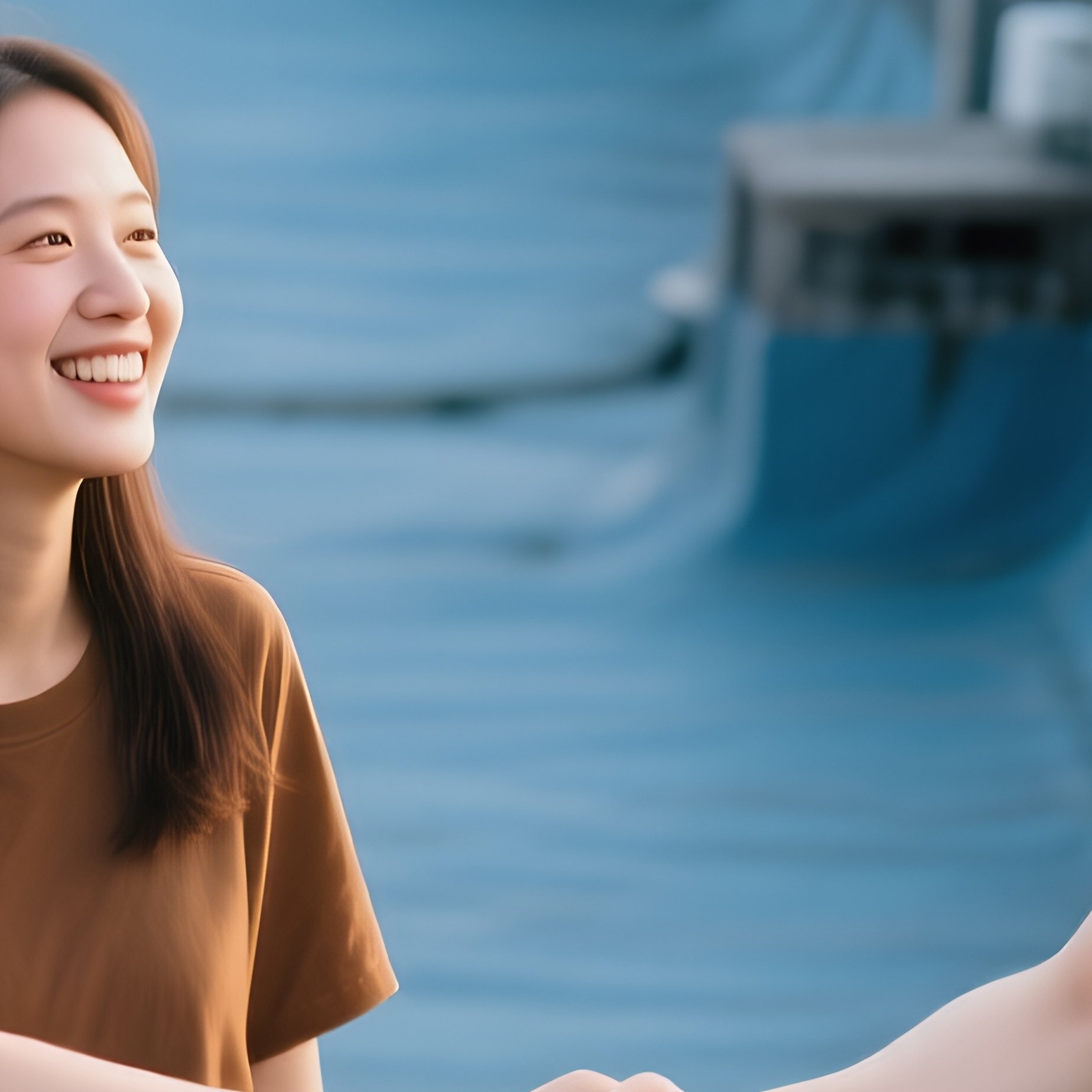 People Shaking Hands On Rooftop Friendship - Full Resolution Quality Preview