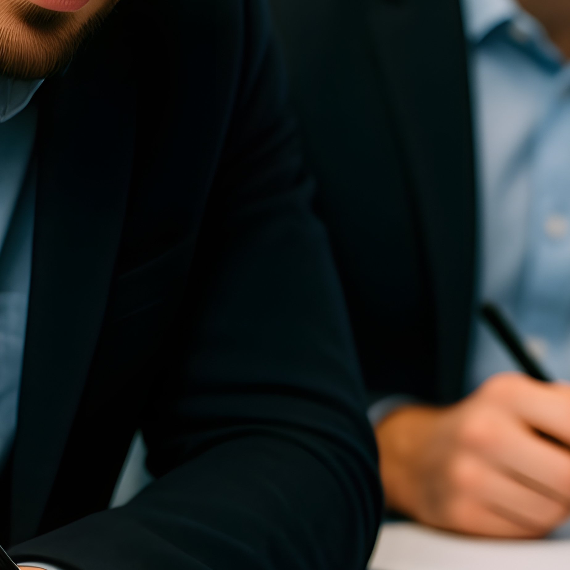 People Working At A Desk Work Collaboration - Full Resolution Quality Preview