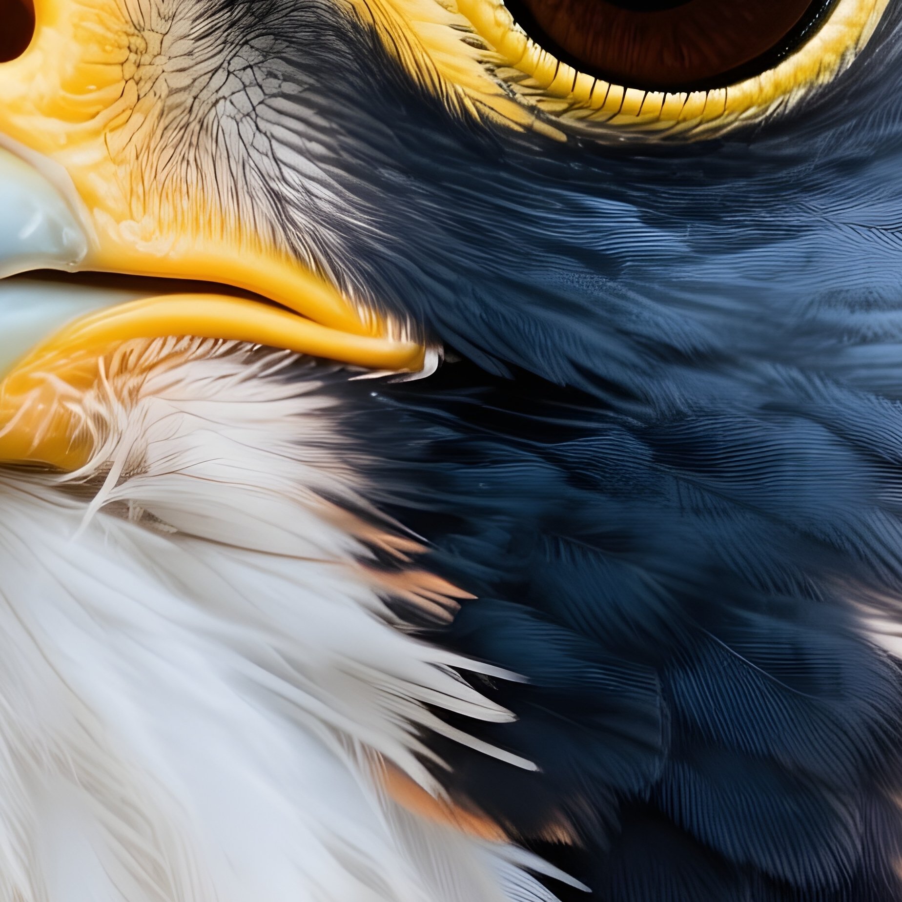 Peregrine Falcon Curious Head - Full Resolution Quality Preview