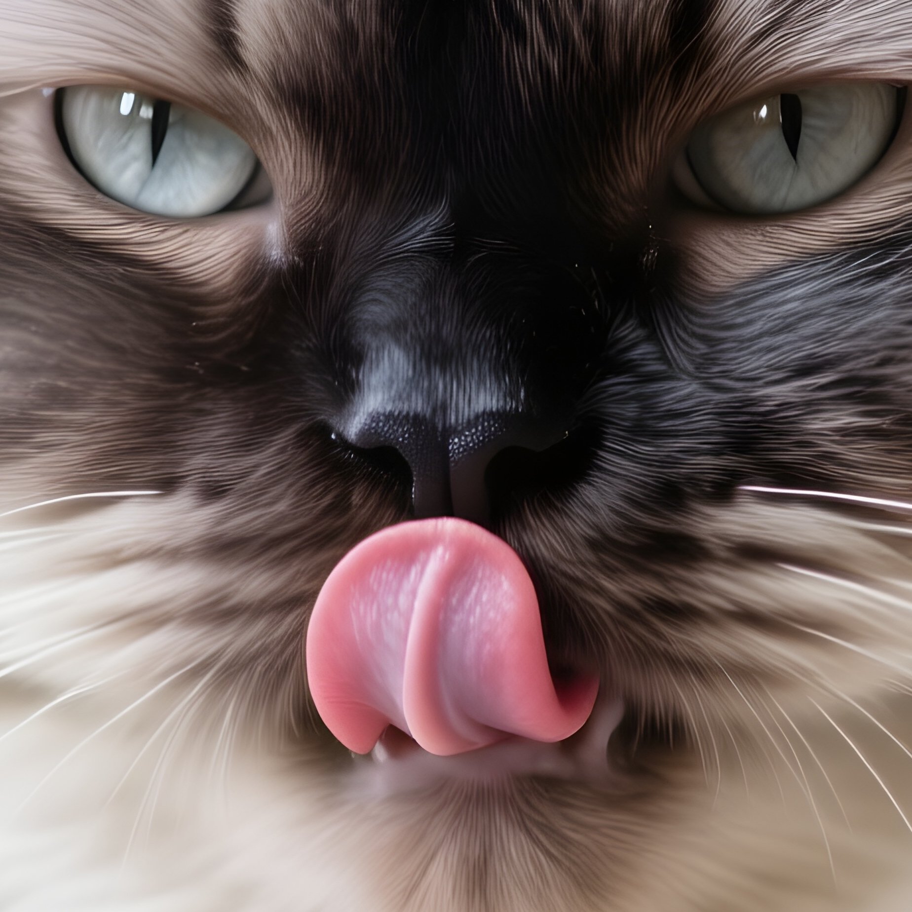Persian Cat Blep Photography - Full Resolution Quality Preview