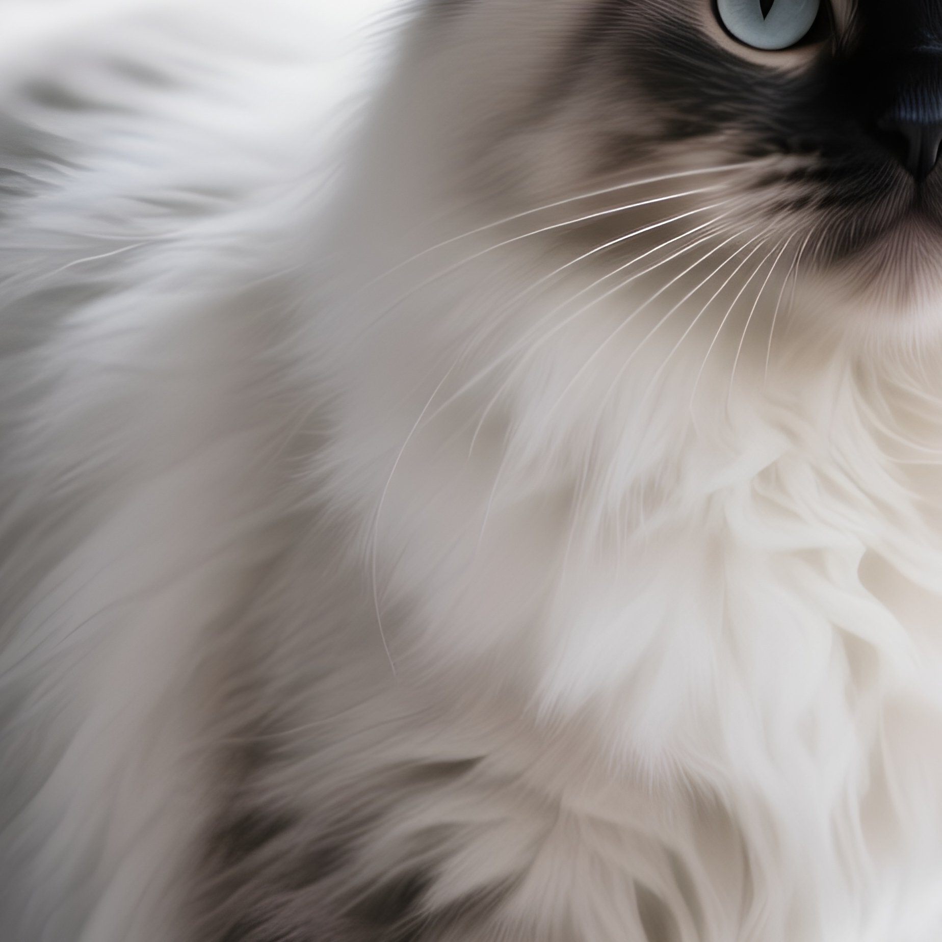 Persian Cat On Keyboard Laptop - Full Resolution Quality Preview