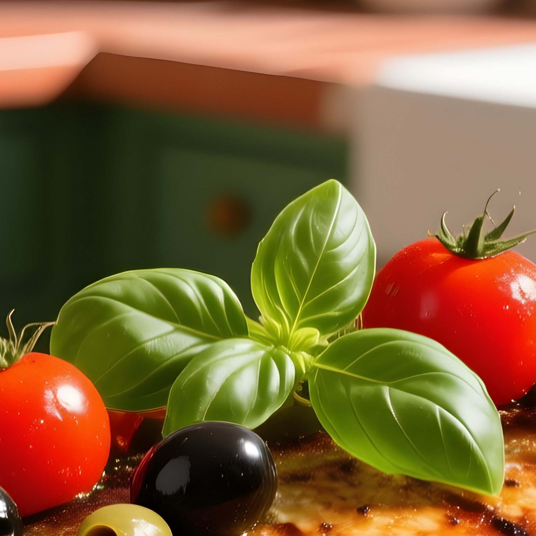 Pesce Spada Alla Siciliana Grilled Swordfish Steak Topped With Tomatoes Capers And Olives - Full Resolution Quality Preview