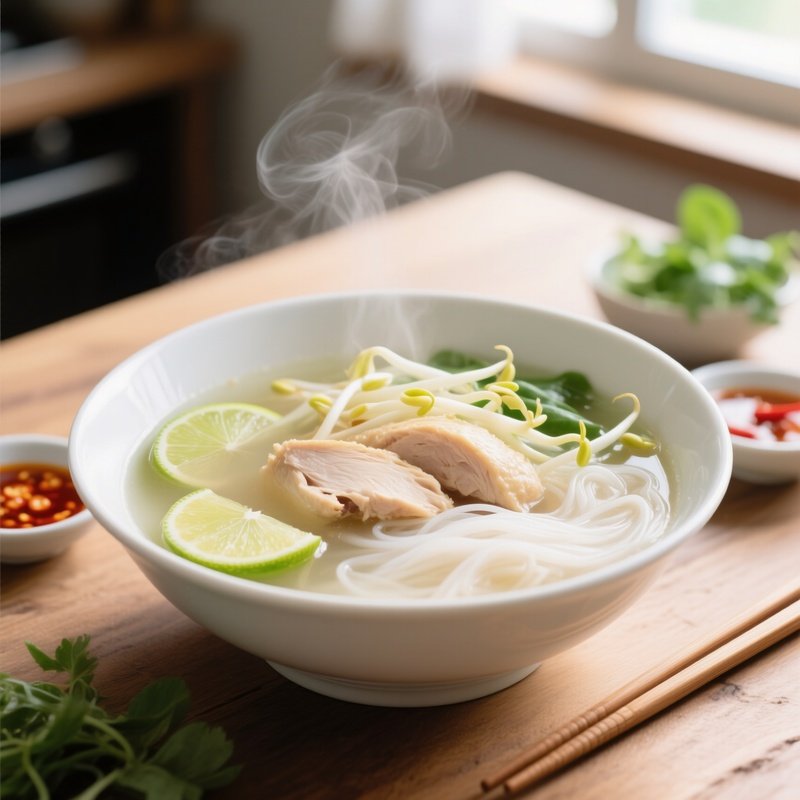 Pho Ga Chicken Pho Lighter Cleaner Broth