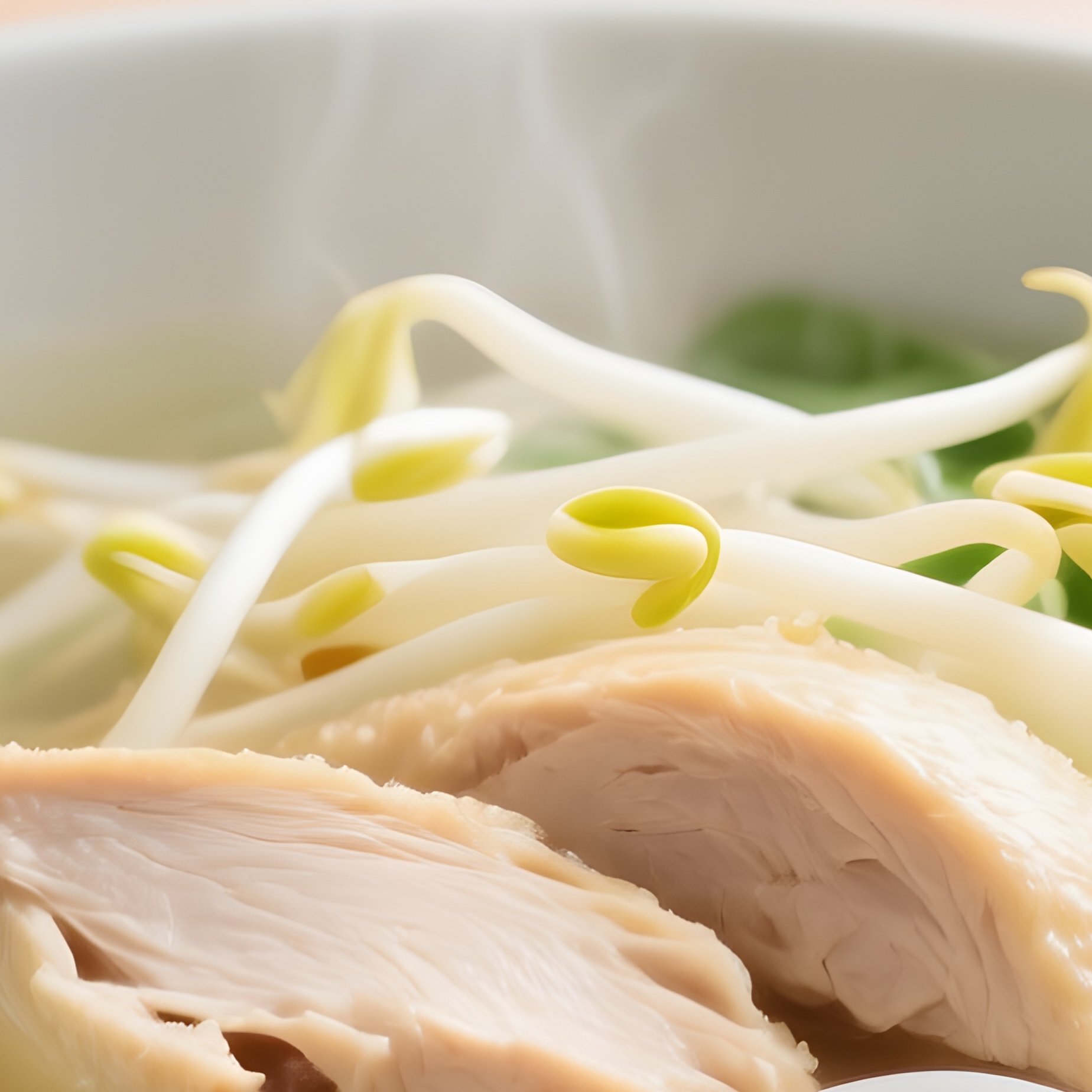 Pho Ga Chicken Pho Lighter Cleaner Broth - Full Resolution Quality Preview