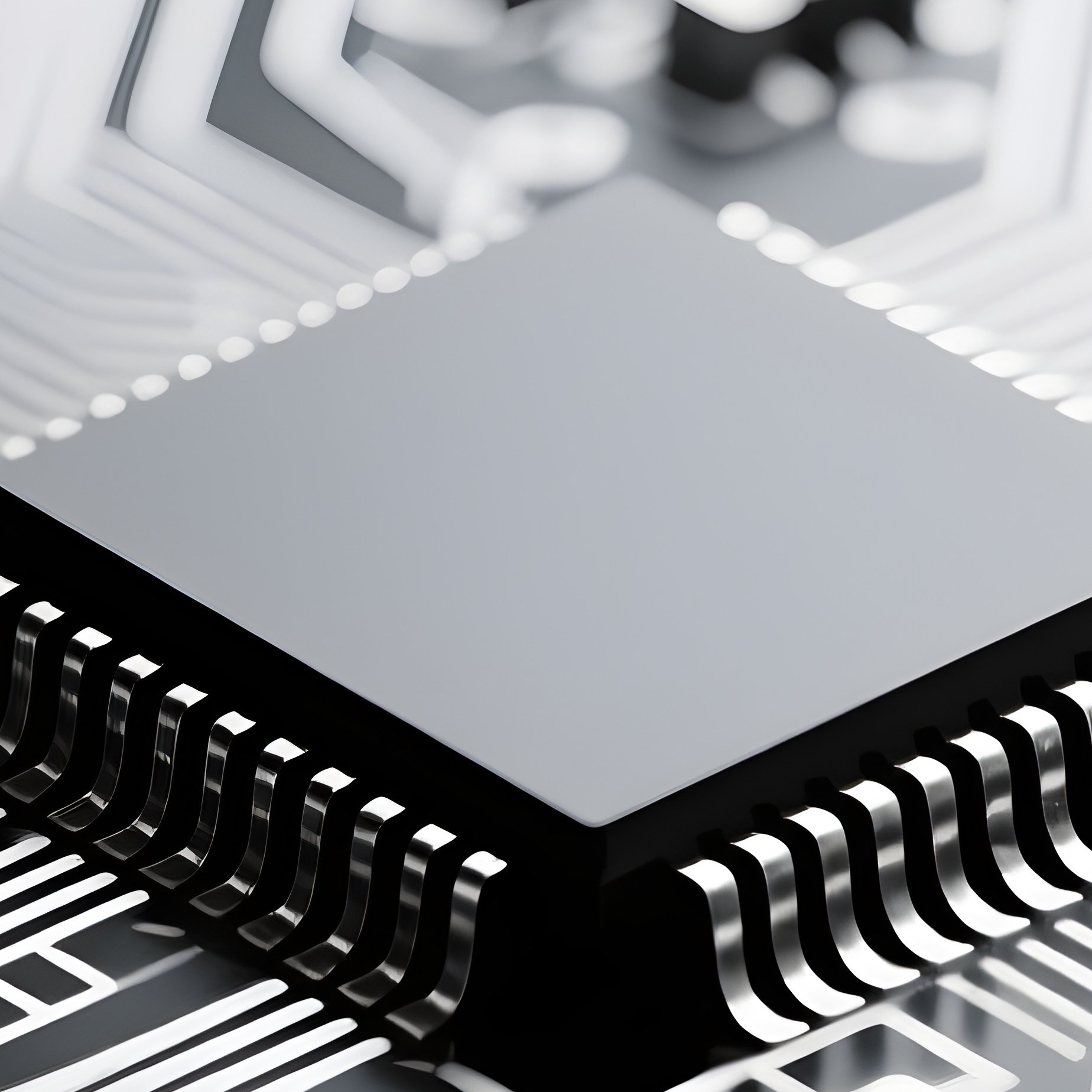 Photorealistic Abstract Circuit Board - Full Resolution Quality Preview