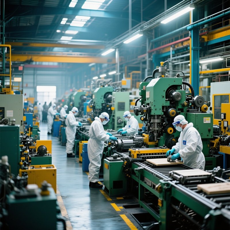 Photorealistic Assembly Line