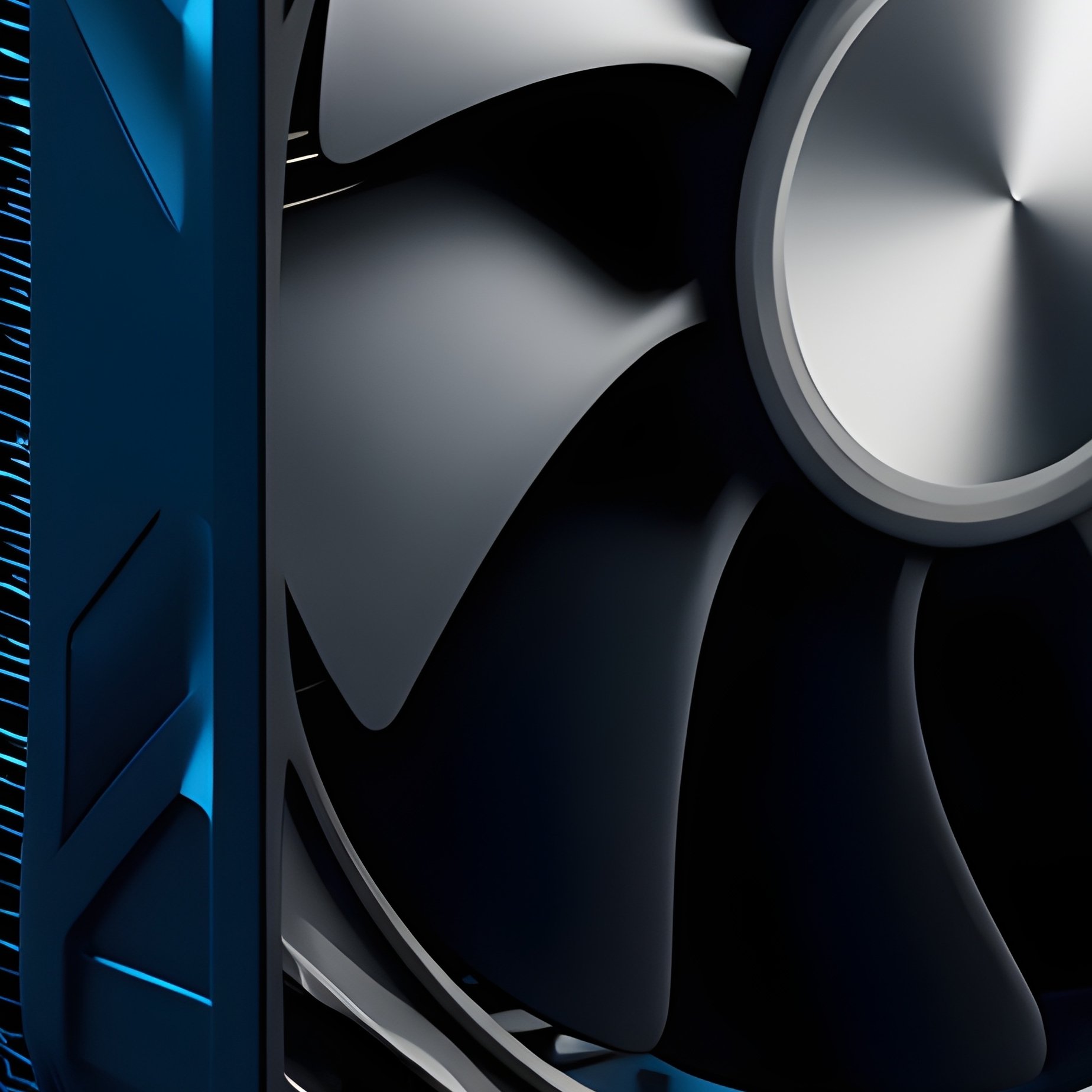 Photorealistic Computer Fan Cooling System - Full Resolution Quality Preview