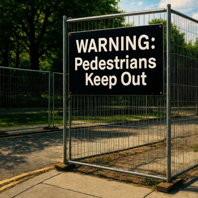 Photorealistic Construction Site Artistically Rendered