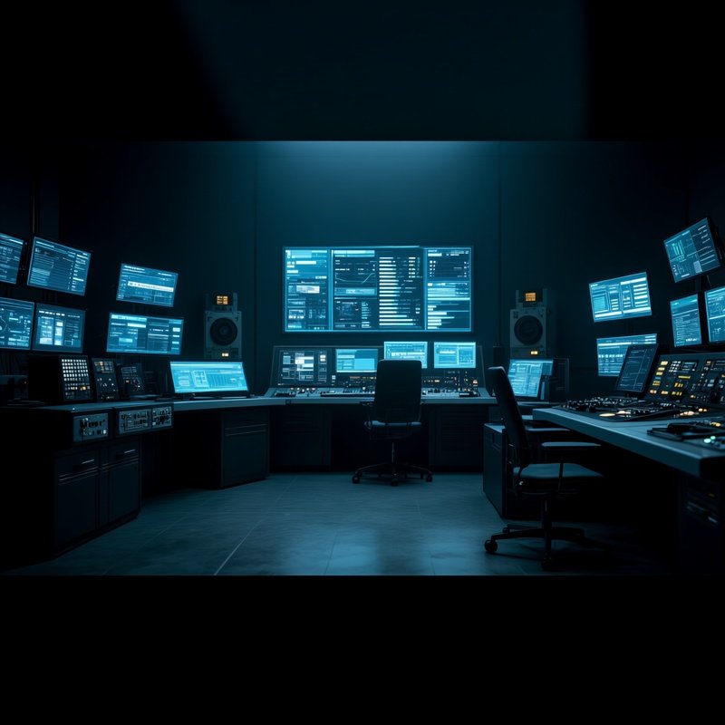 Photorealistic Control Room Screens
