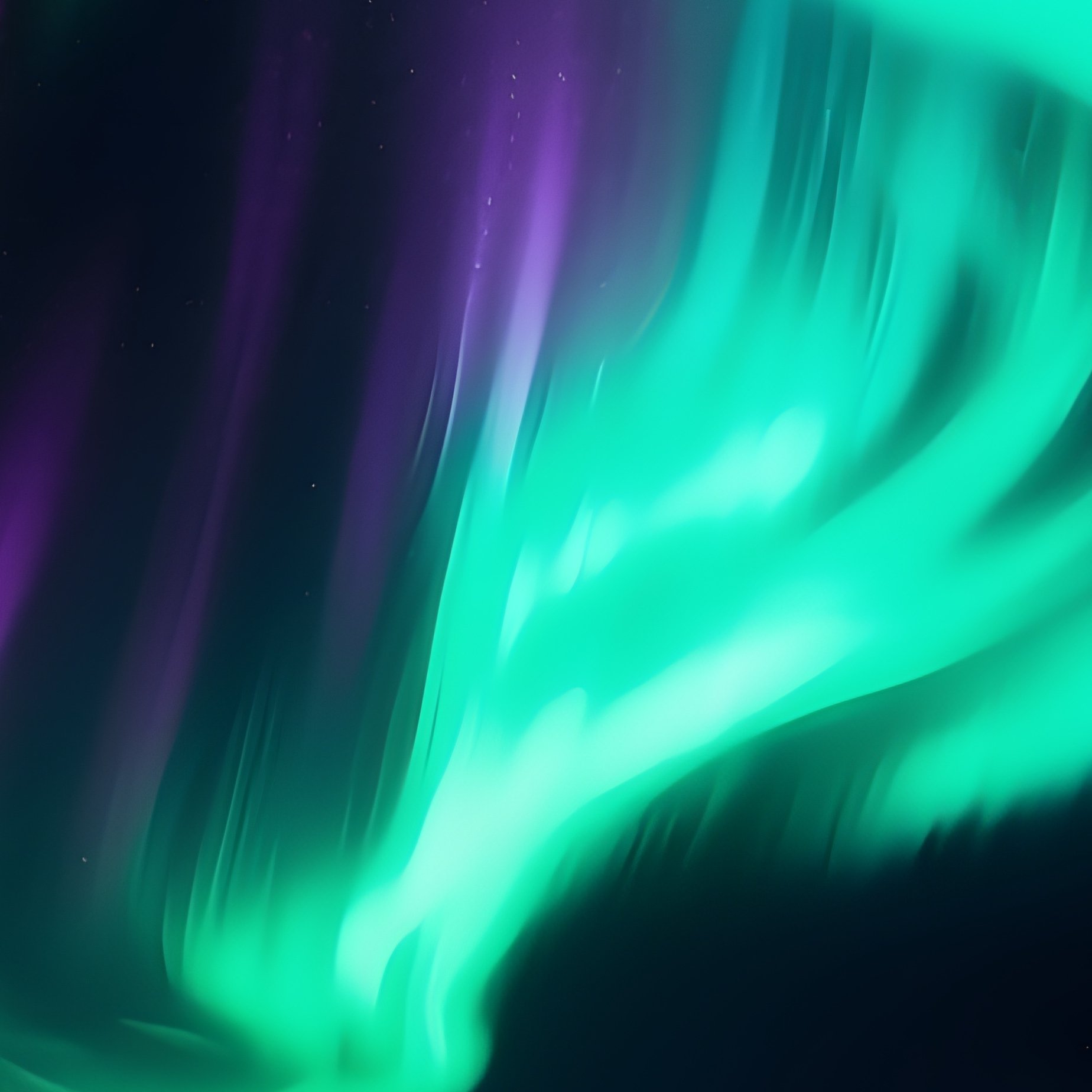 Photorealistic Earth Polar Lights From Space - Full Resolution Quality Preview
