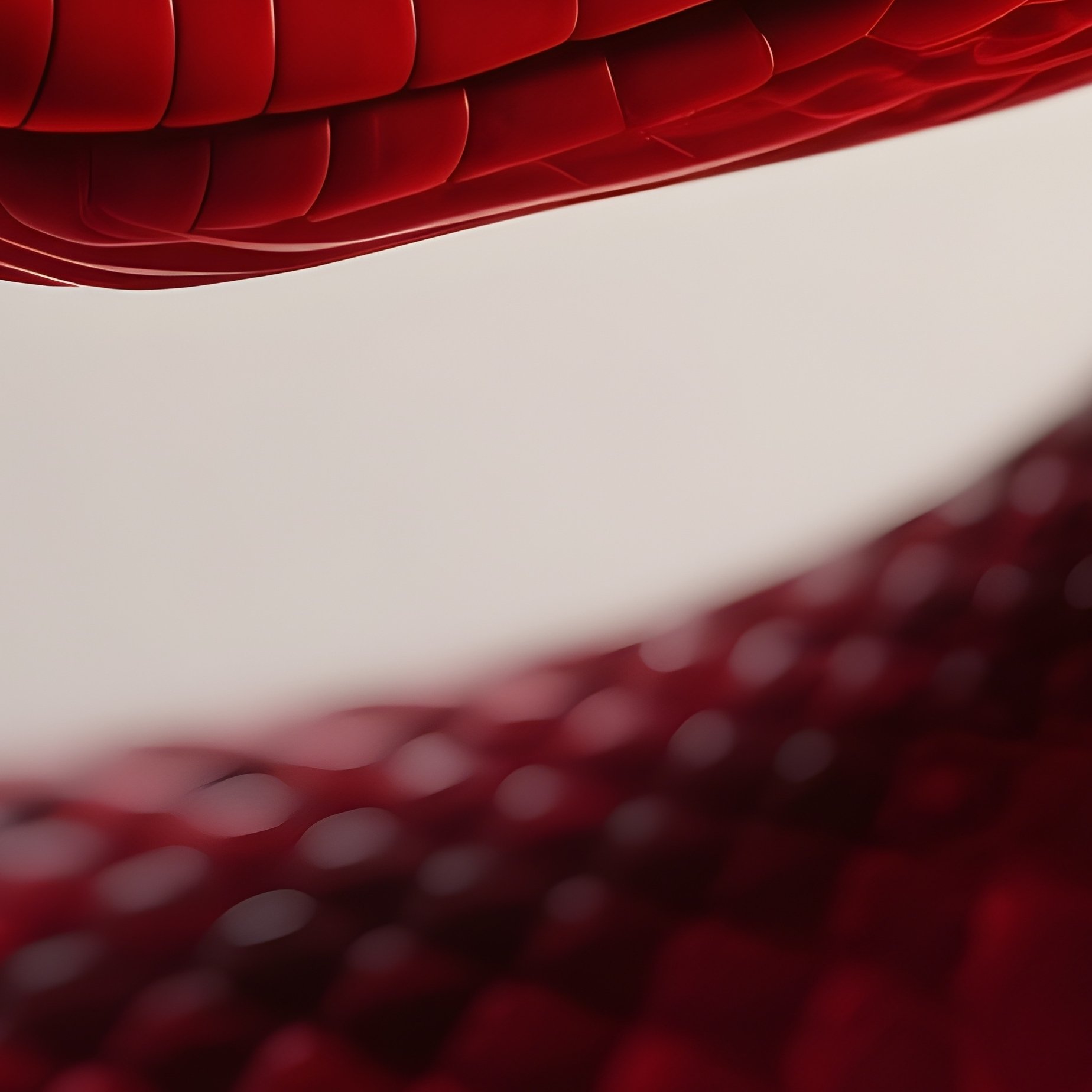 Photorealistic Image: A Blood Red Shadow Serpent With Burning Pupils. - Full Resolution Quality Preview