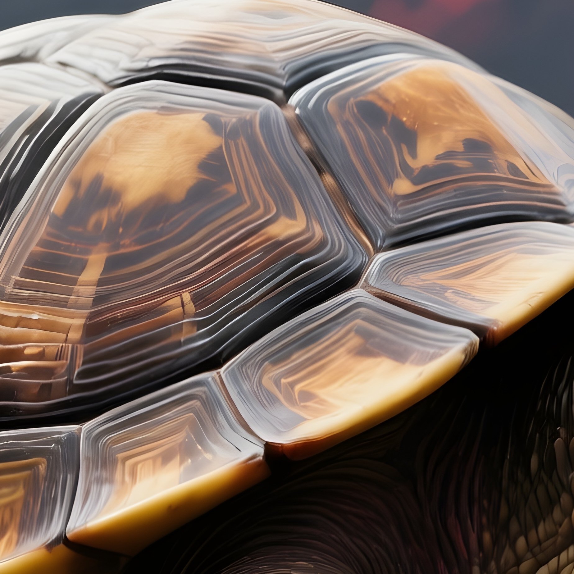 Photorealistic Image: A Demonic Turtle With A Volcanic Shell. - Full Resolution Quality Preview