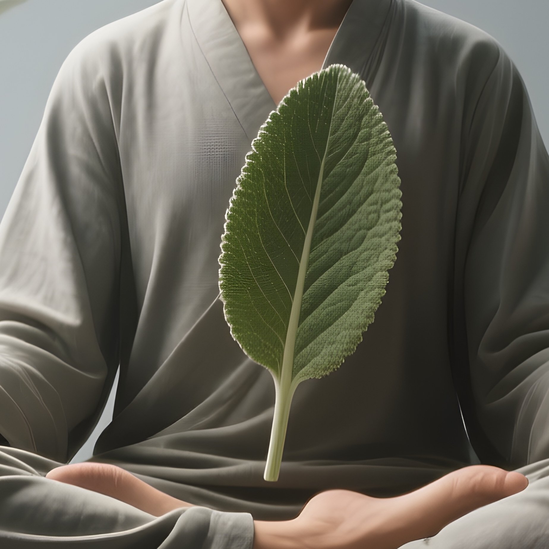 Photorealistic Image: A Floating Sage Meditating Within A Sphere Of Magical Energy. - Full Resolution Quality Preview
