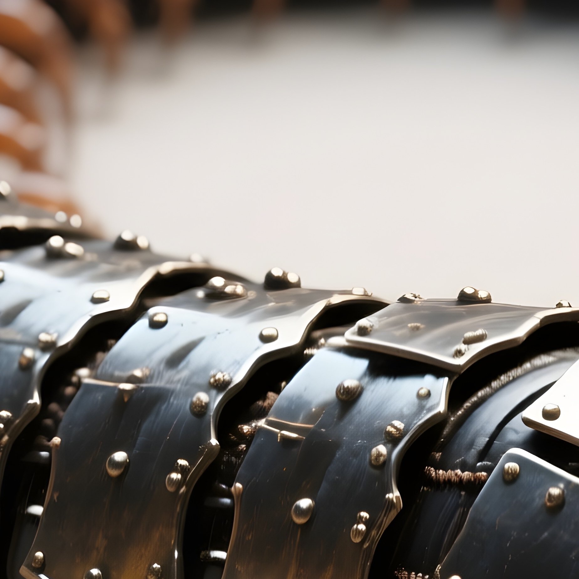 Photorealistic Image: A Giant Centipede Covered In Armored Plates. - Full Resolution Quality Preview