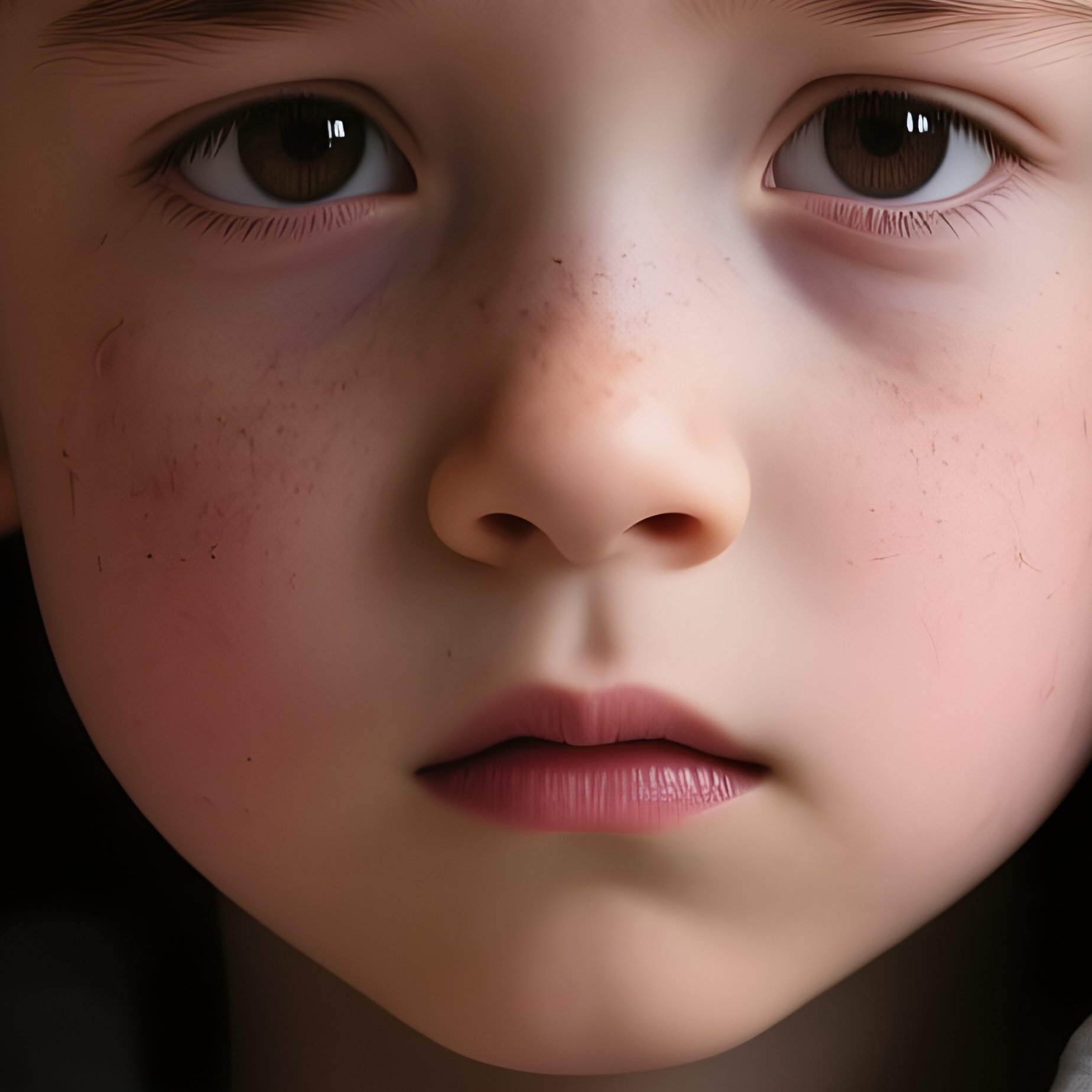 Photorealistic Image: A Kid Wearing A Hoodie Backwards By Accident. - Full Resolution Quality Preview