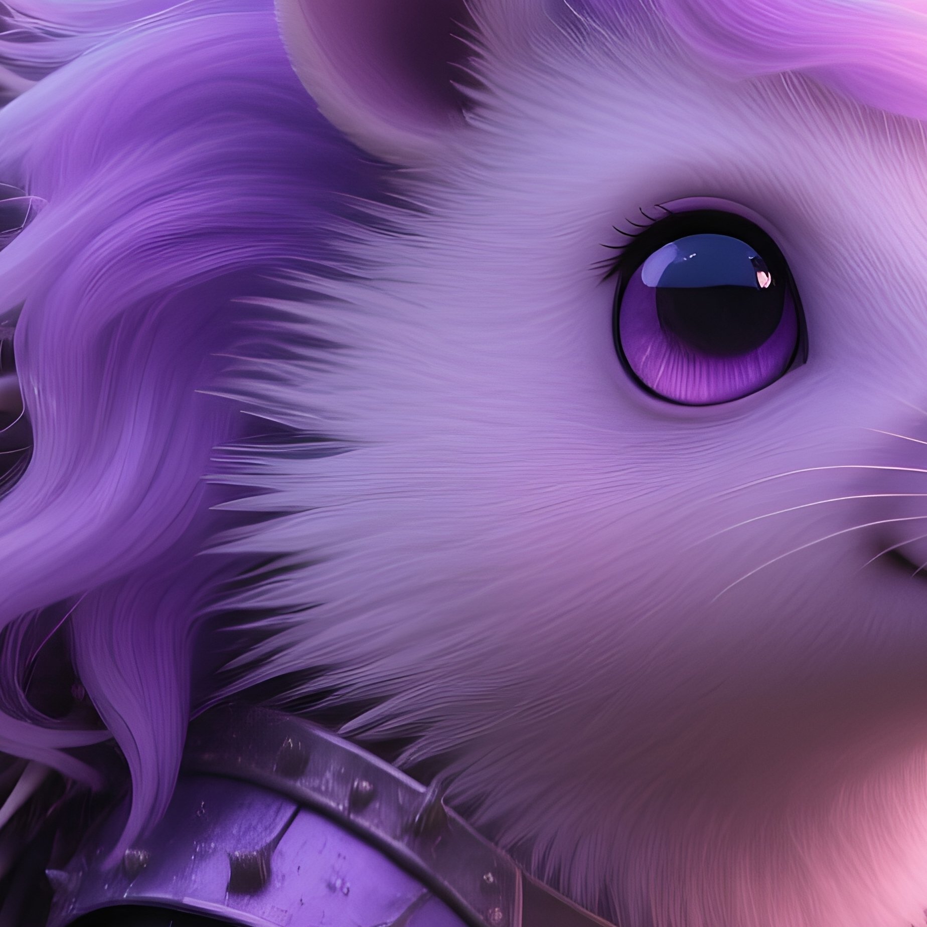 Photorealistic Image Unicorn Hedgehog Hybrid With Glowing Pastel Horn - Full Resolution Quality Preview