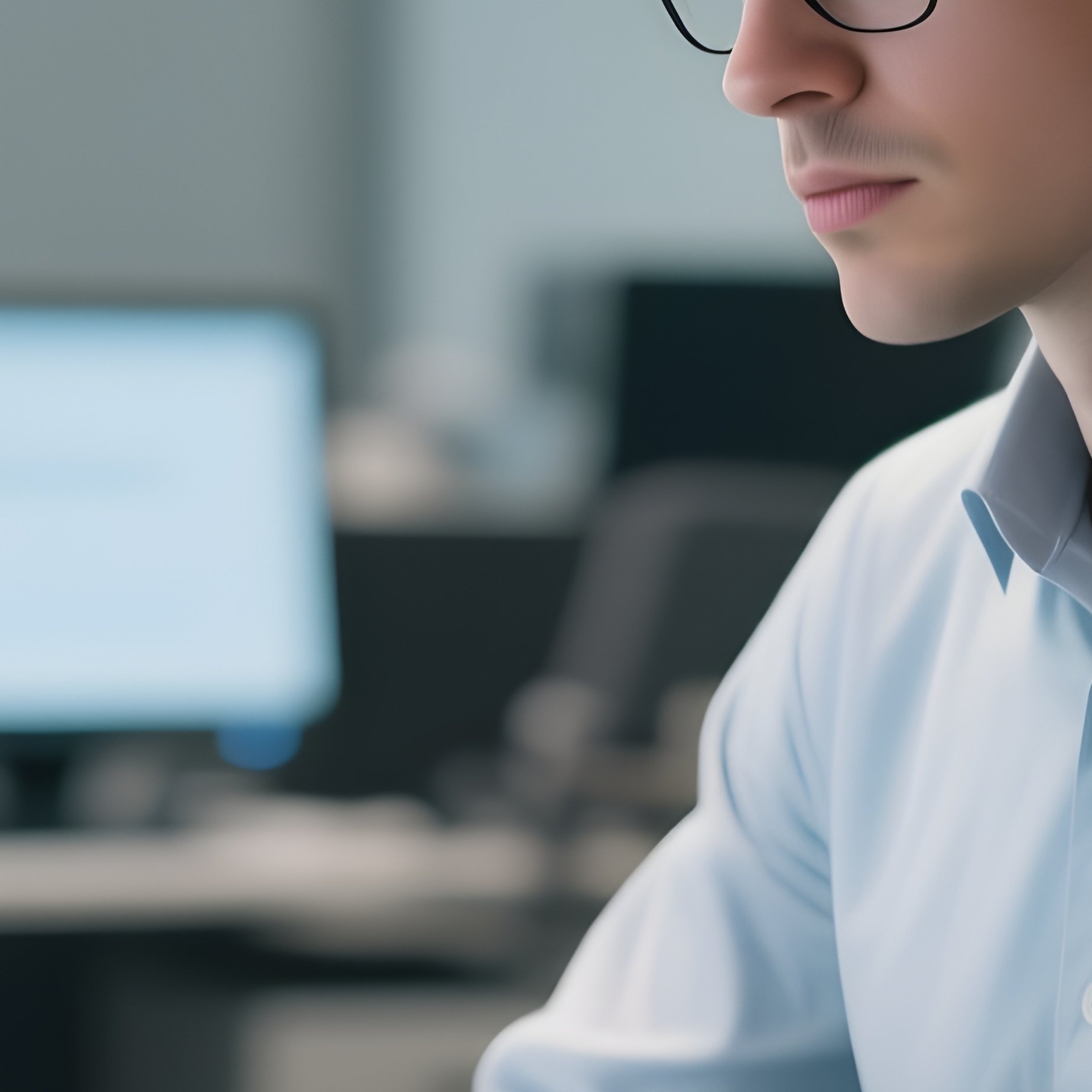 Photorealistic It Specialist Repairing Desktop Pc Digital Art 2 - Full Resolution Quality Preview