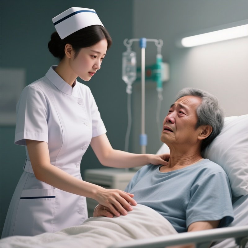 Photorealistic Nurse Offering A Comforting Hand To A Nervous Patient