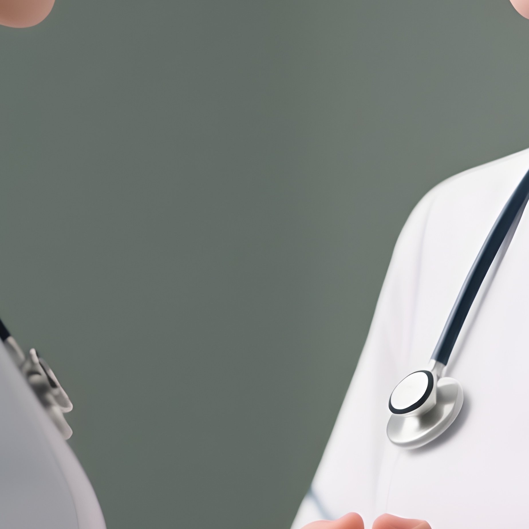 Photorealistic Nurse Offering Reassuring Words During A Routine Check - Full Resolution Quality Preview