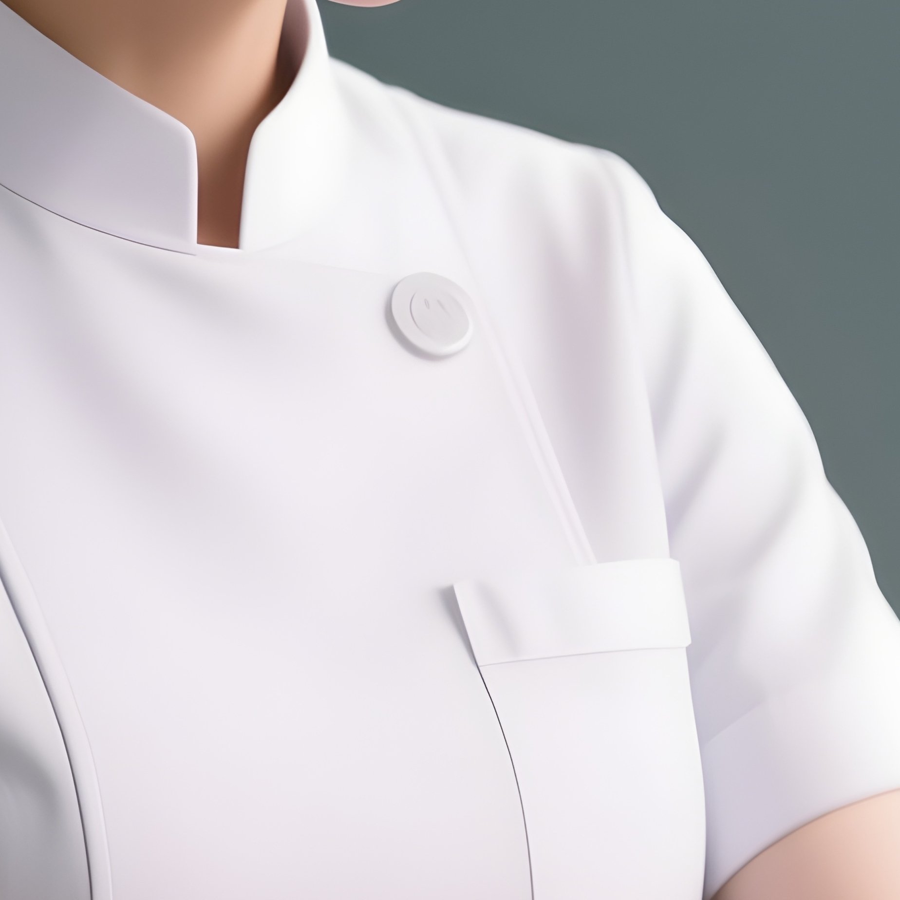 Photorealistic Nurse Performing A Routine Pulse Check With A Wrist Monitor - Full Resolution Quality Preview