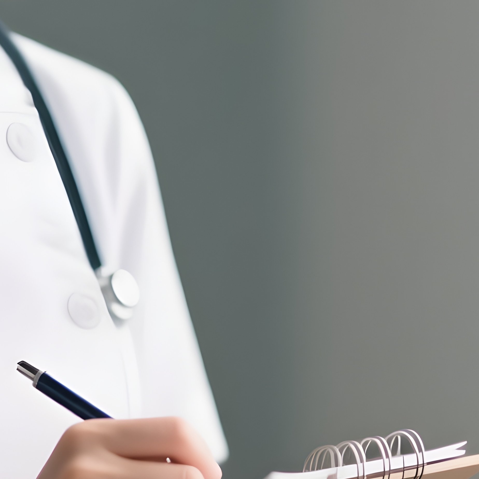 Photorealistic Nurse Taking Notes While Listening To A Patient’S Concerns - Full Resolution Quality Preview