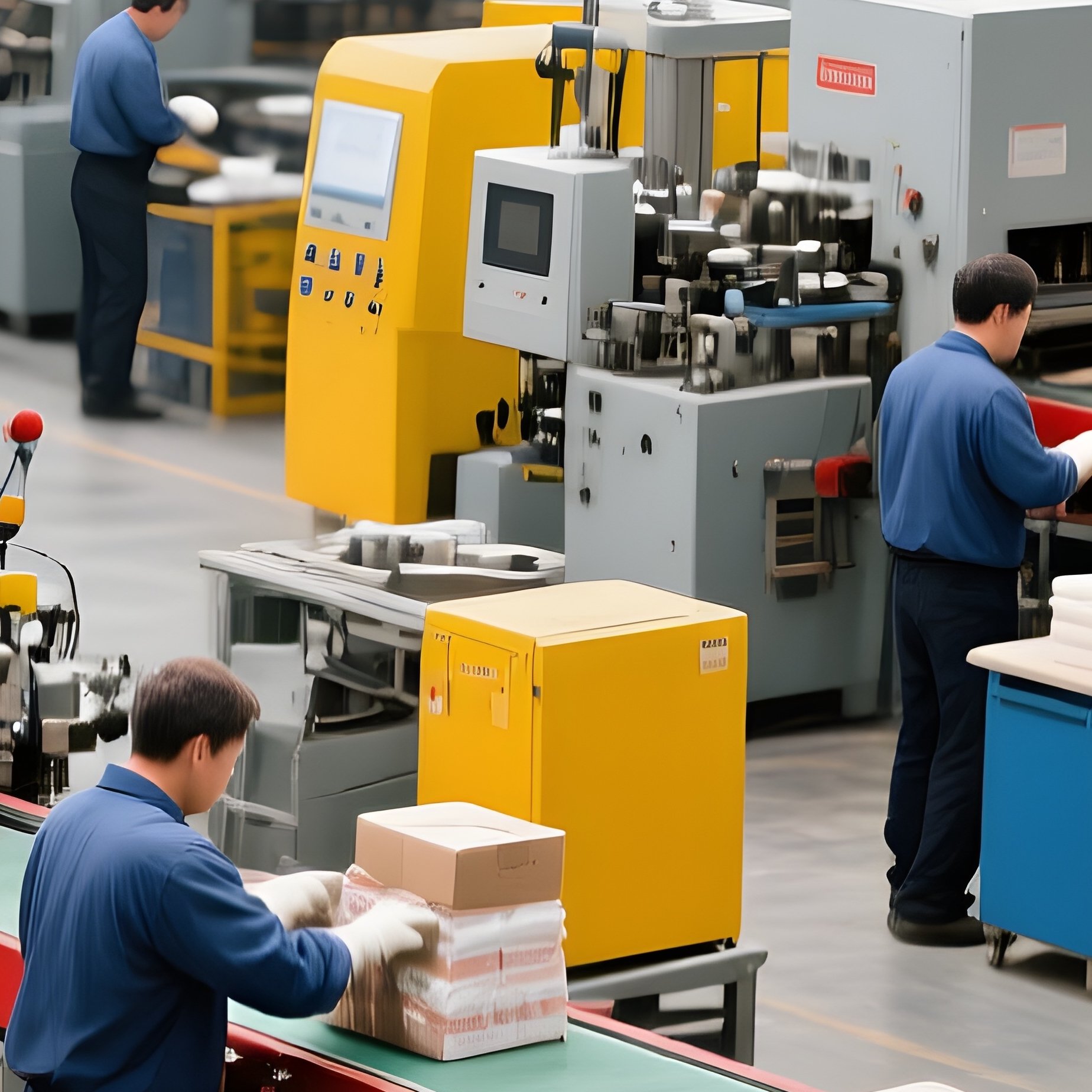 Photorealistic Packaging Facility - Full Resolution Quality Preview