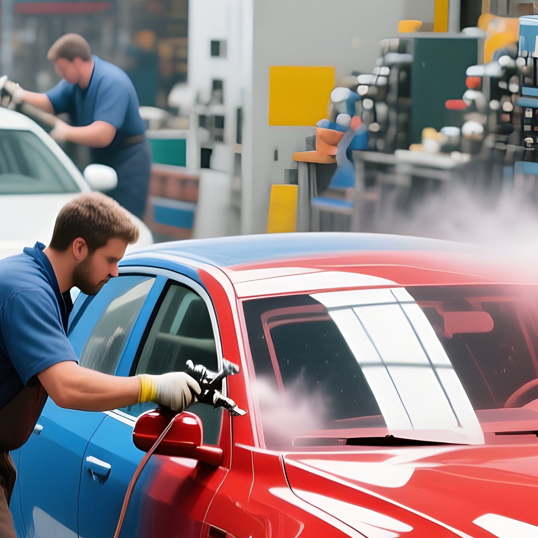 Photorealistic Paint Shop - Full Resolution Quality Preview