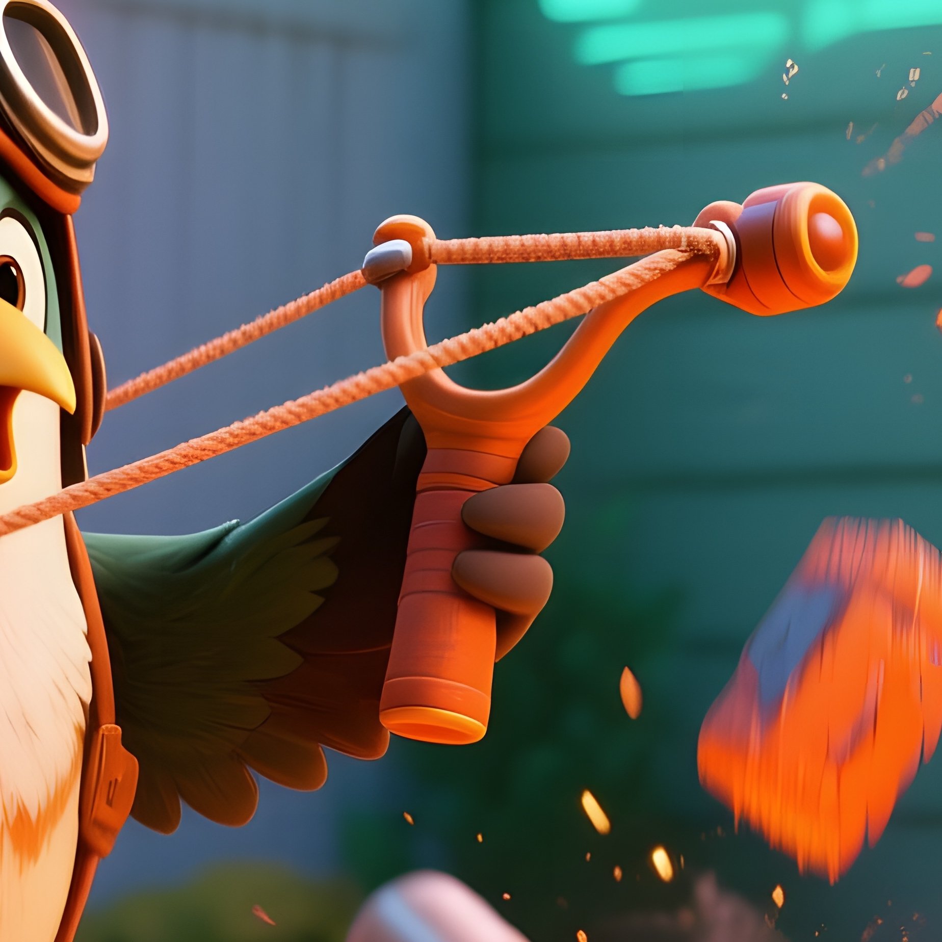 Photorealistic Pics Playing Like In The Angry Birds Game 2 - Full Resolution Quality Preview