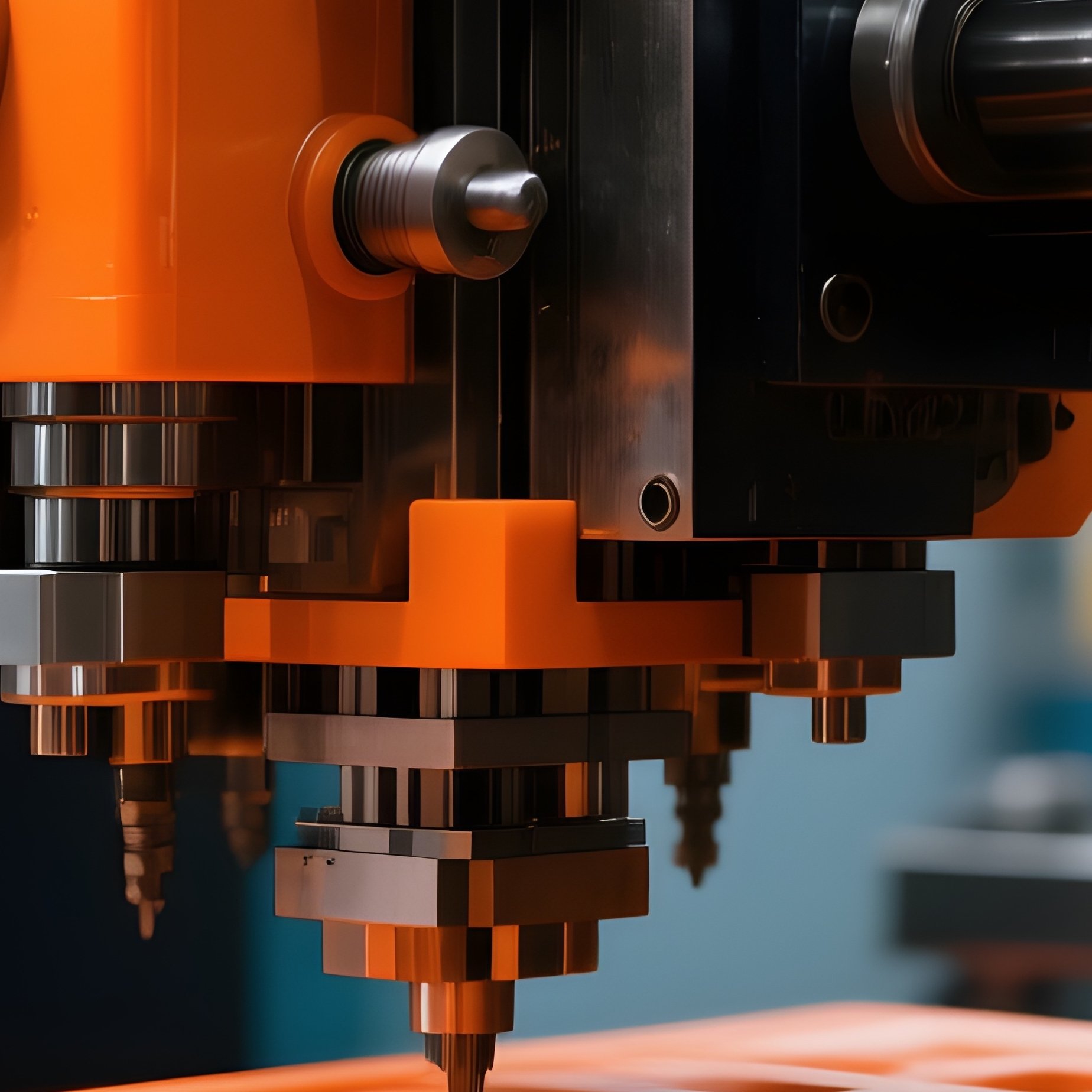 Photorealistic Plastic Molding Section - Full Resolution Quality Preview