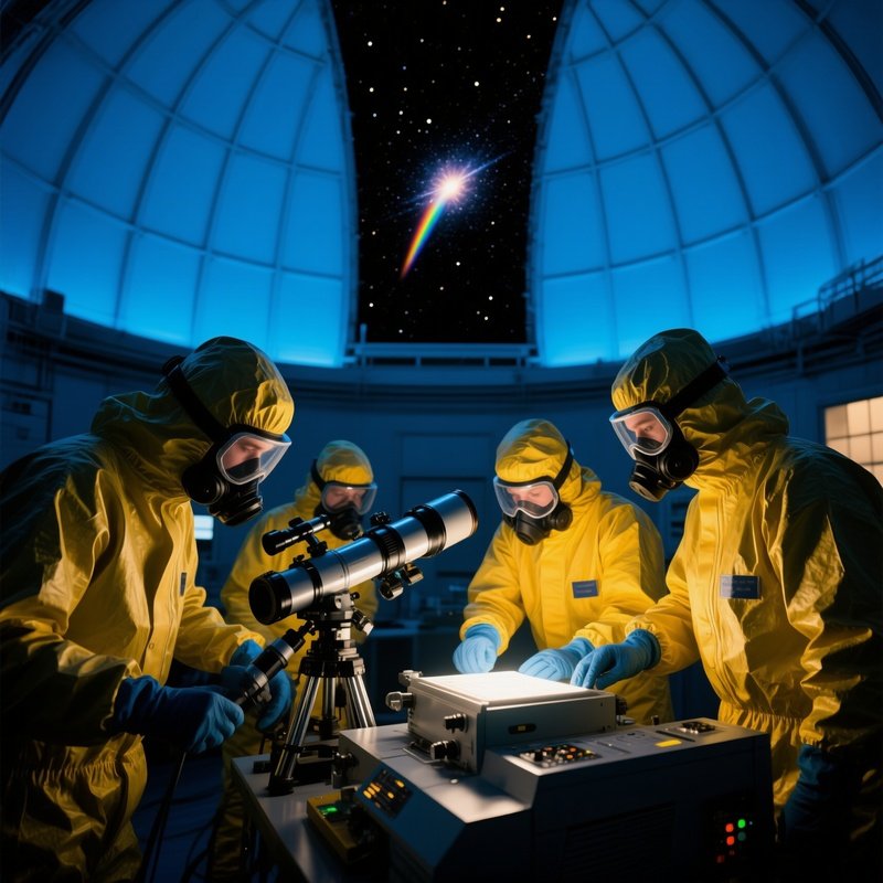 Photorealistic Science Star Telescope