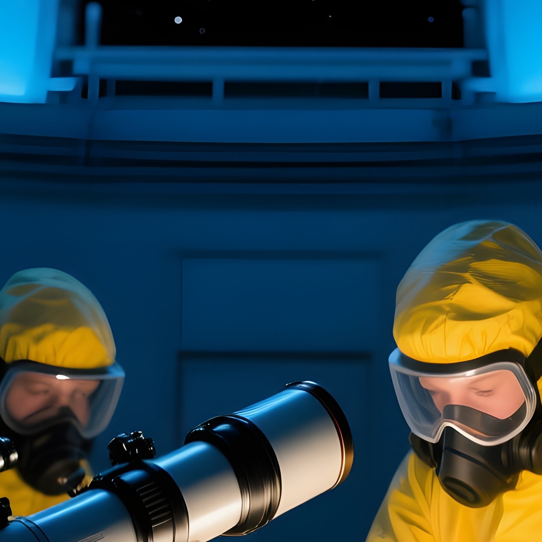 Photorealistic Science Star Telescope - Full Resolution Quality Preview