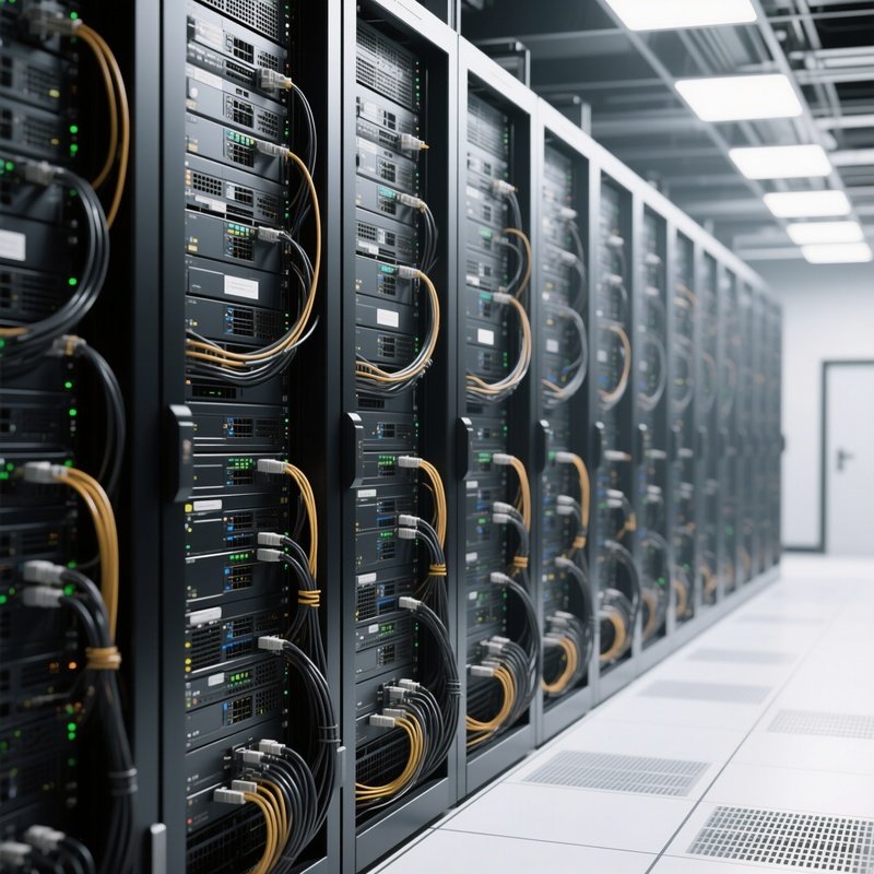 Photorealistic Server Racks