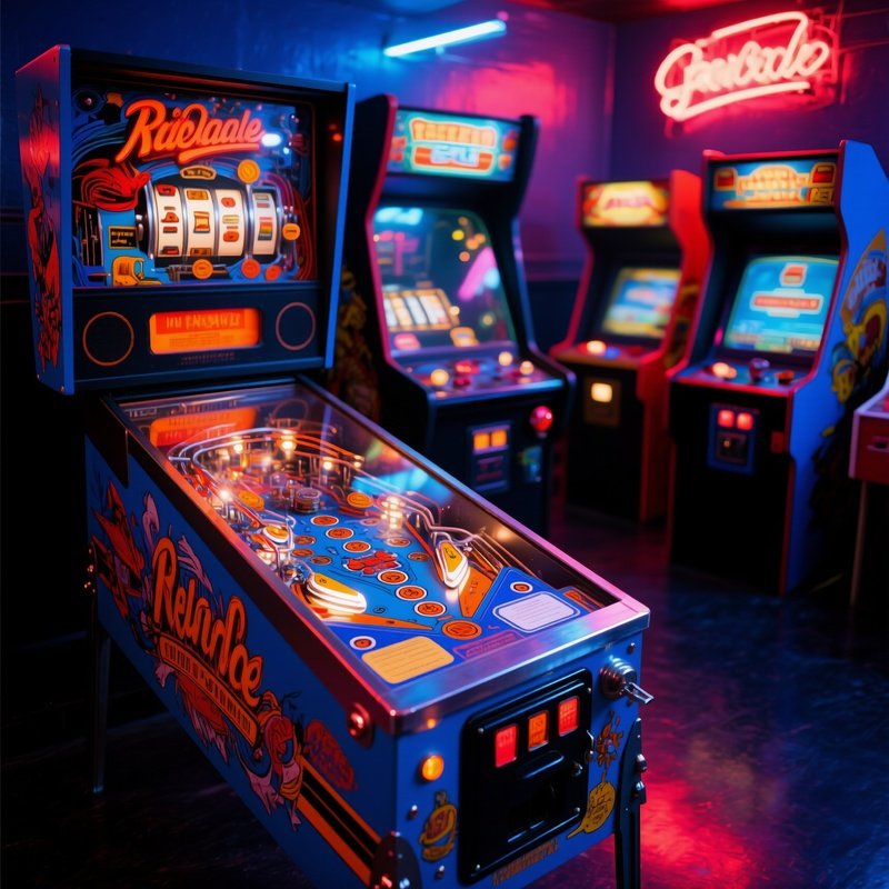 Pinball Mechanical Games Arcade Cabinet