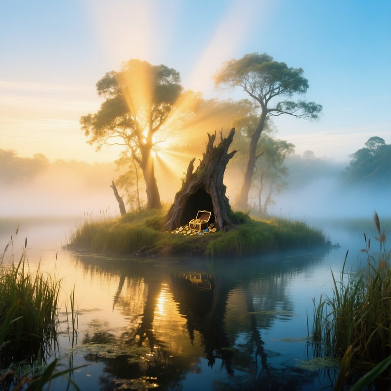 Pirate Loot In Misty Marsh Island