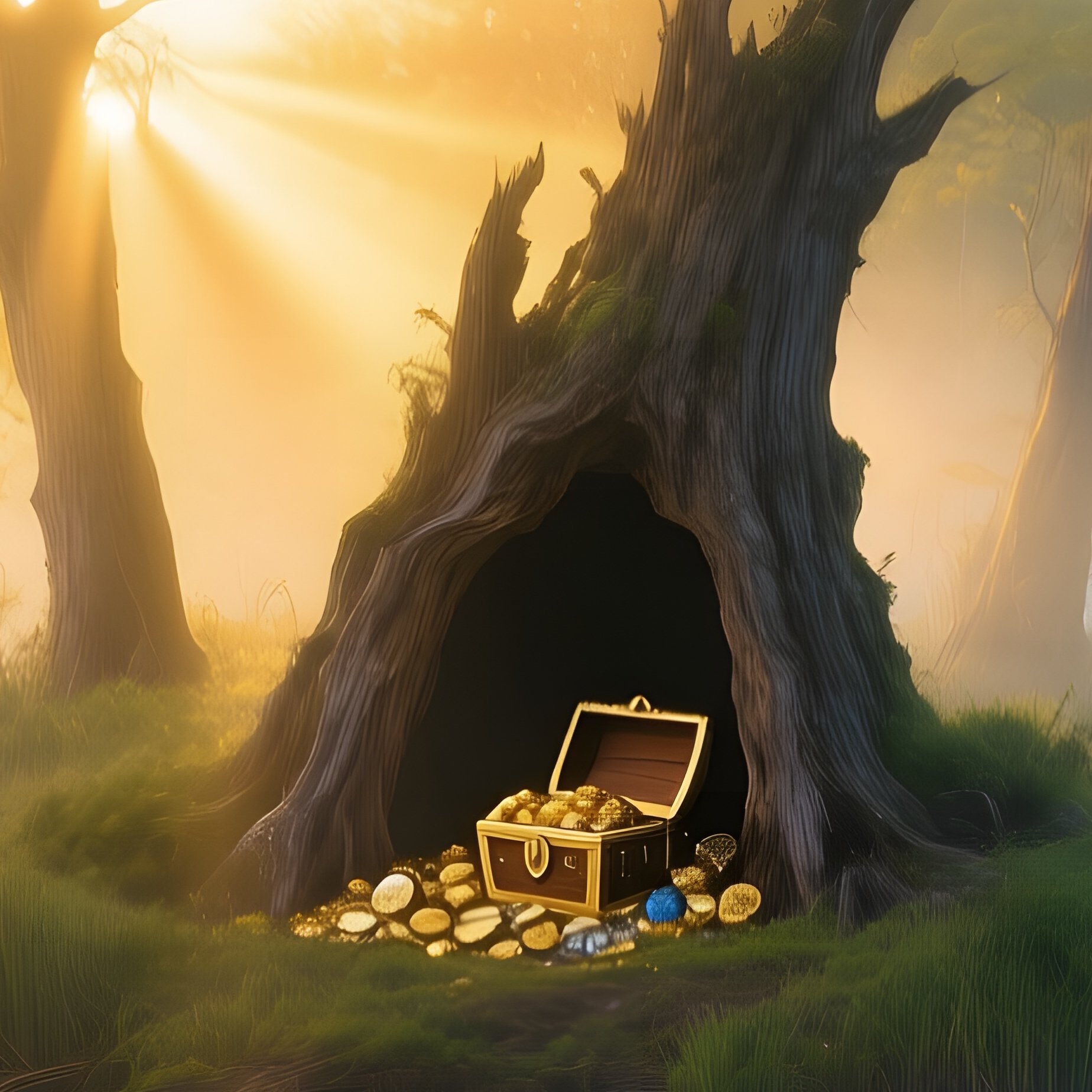 Pirate Loot In Misty Marsh Island - Full Resolution Quality Preview