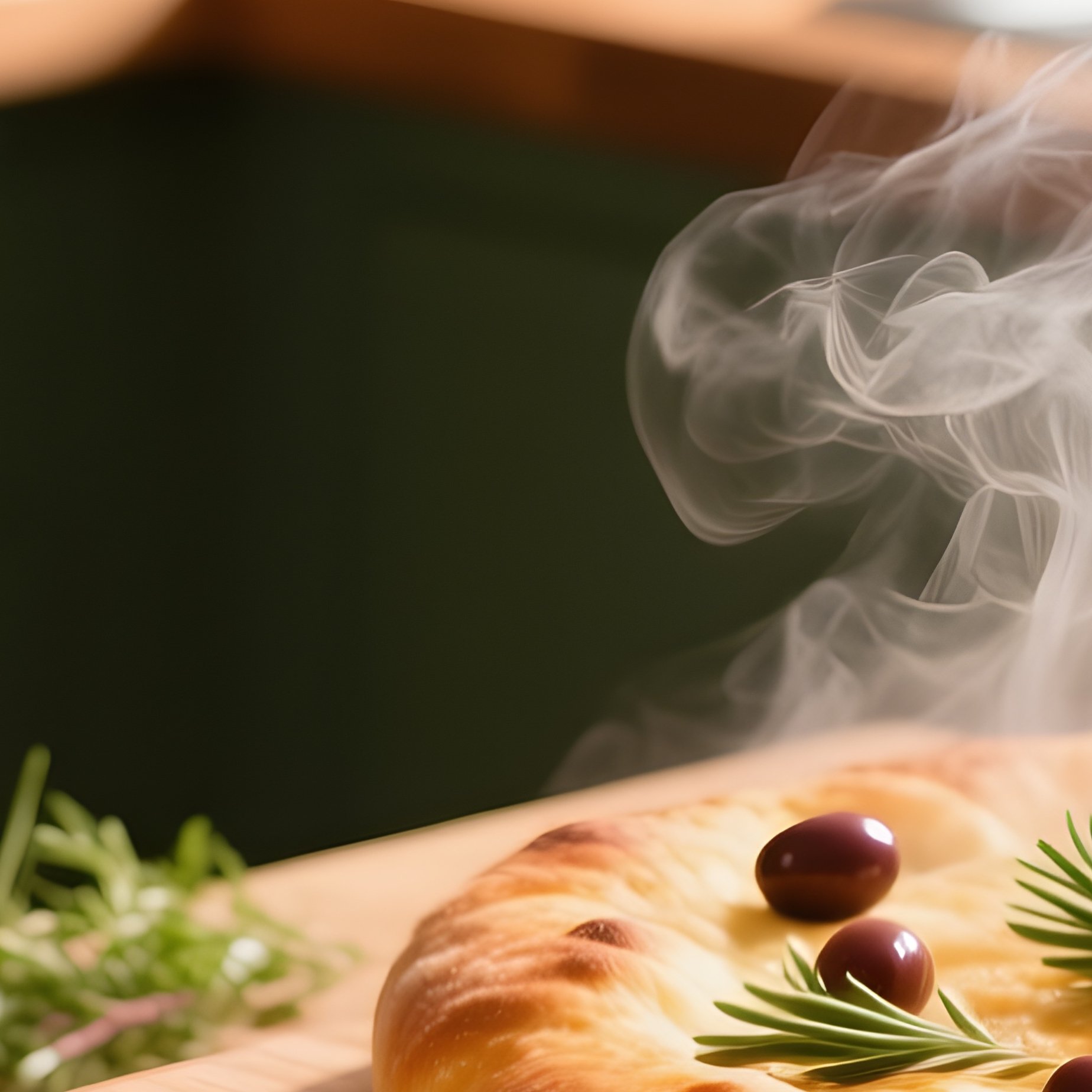 Pizza And Focaccia Italian Cuisine - Full Resolution Quality Preview