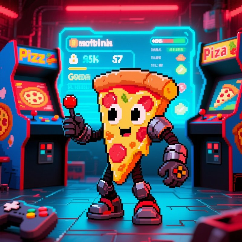 Pizza As Gamer Emoji Food Tech