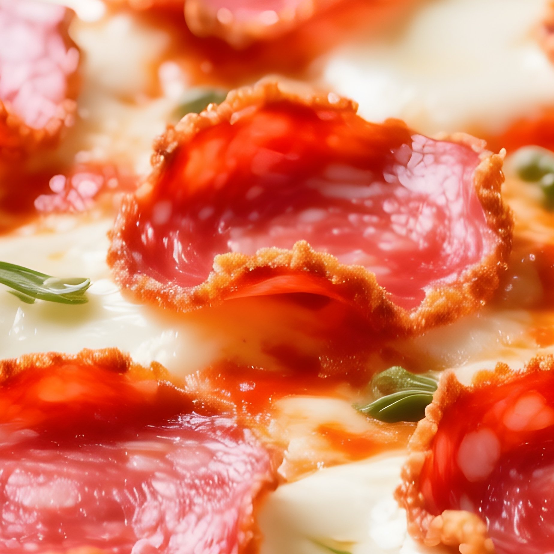 Pizza Diavola Spicy Salami Pizza - Full Resolution Quality Preview