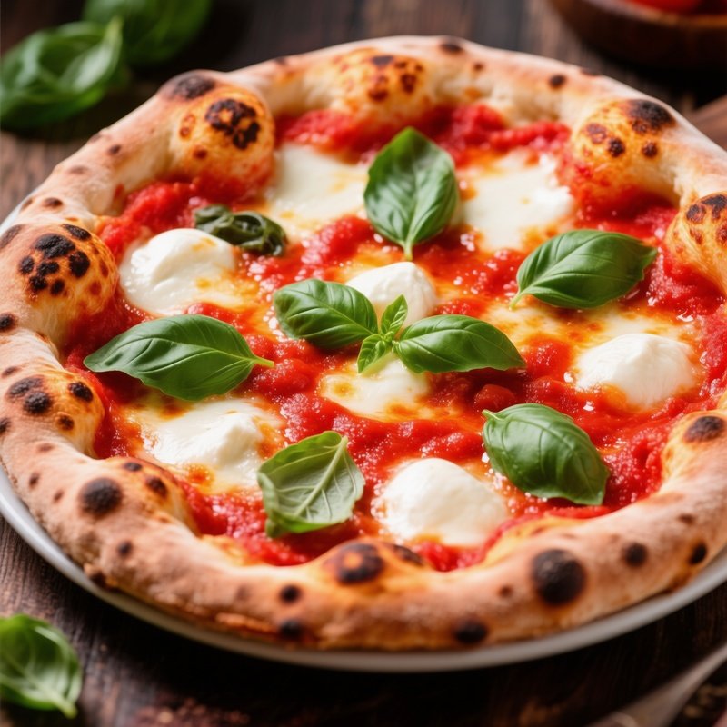 Pizza Margherita Neapolitan Pizza