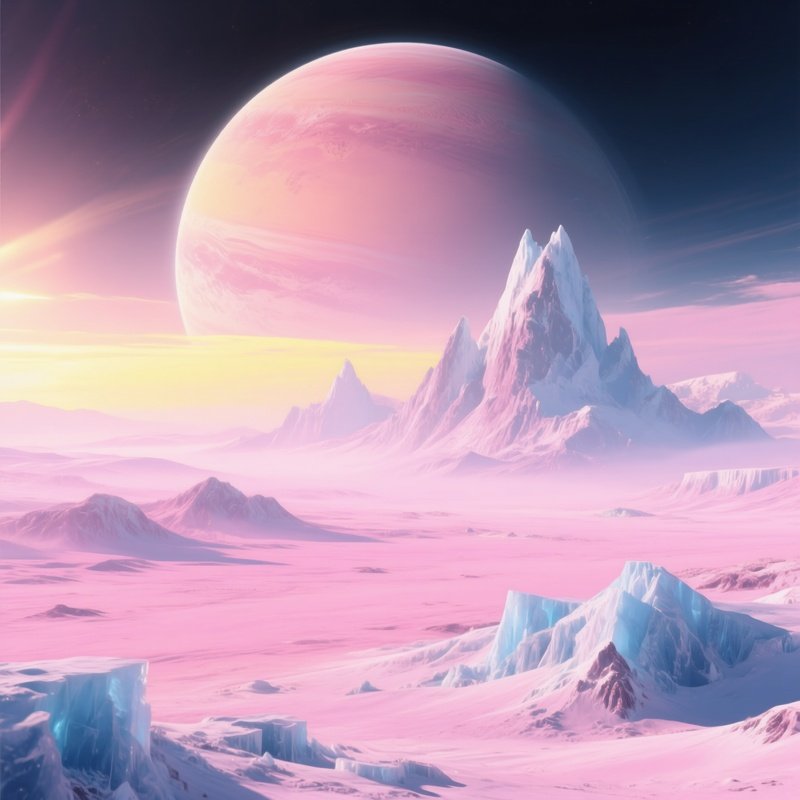 Pluto Imaginary Haze Sunlight