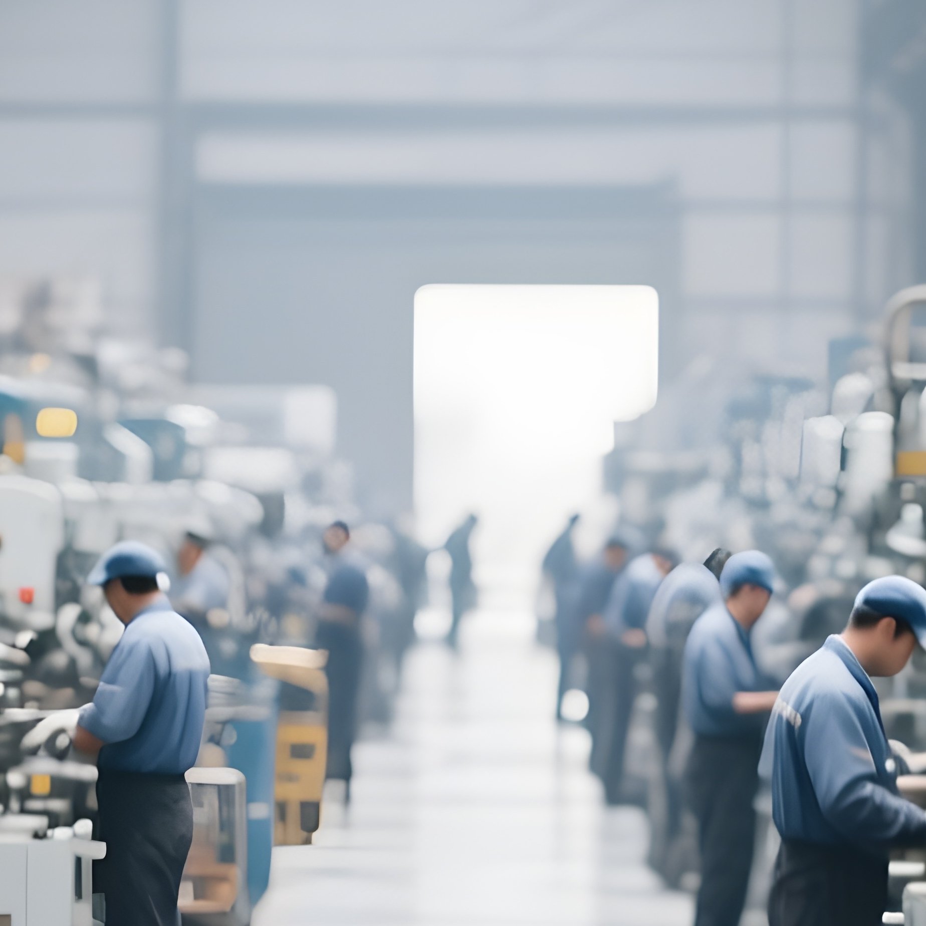 Production Hall Industrial Space - Full Resolution Quality Preview